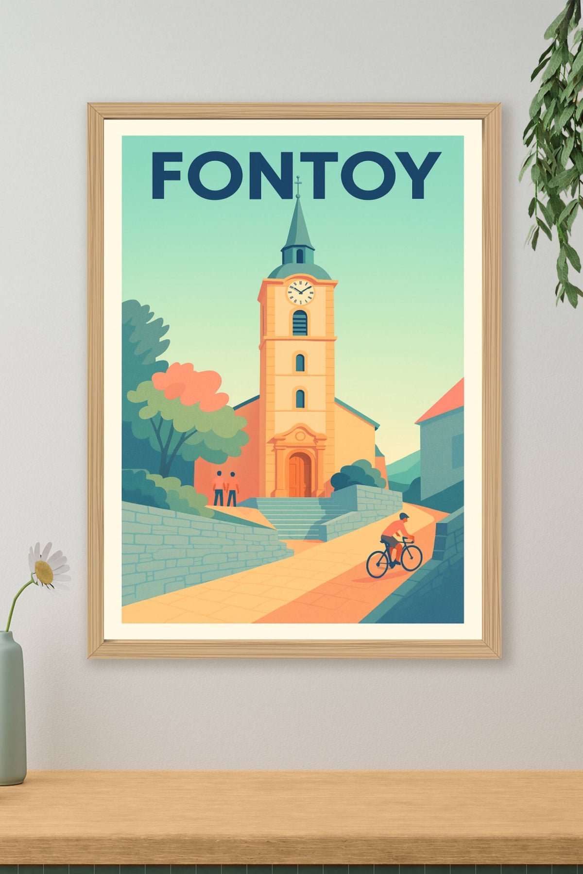 Affiche de Fontoy - Charme et sérénité au cœur du village