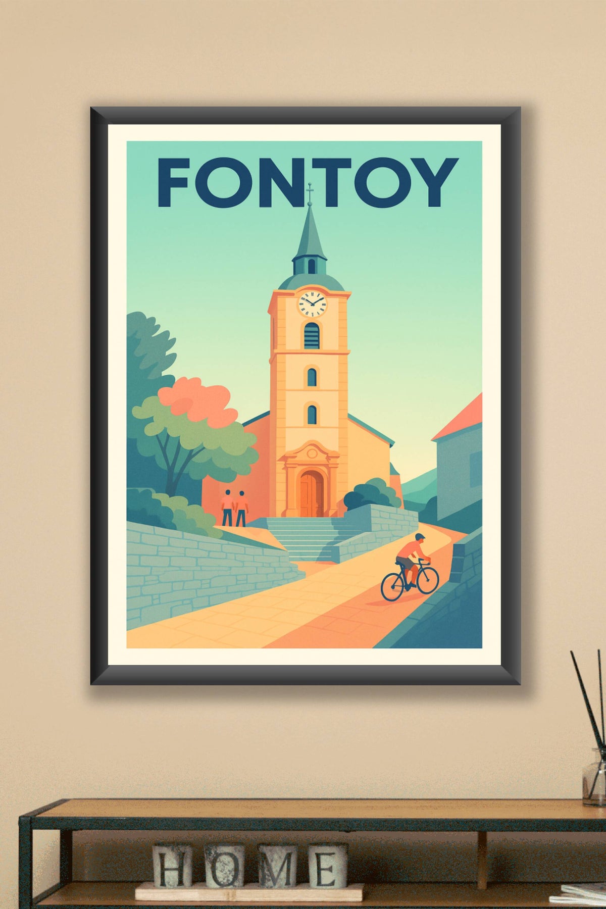 Affiche de Fontoy - Charme et sérénité au cœur du village