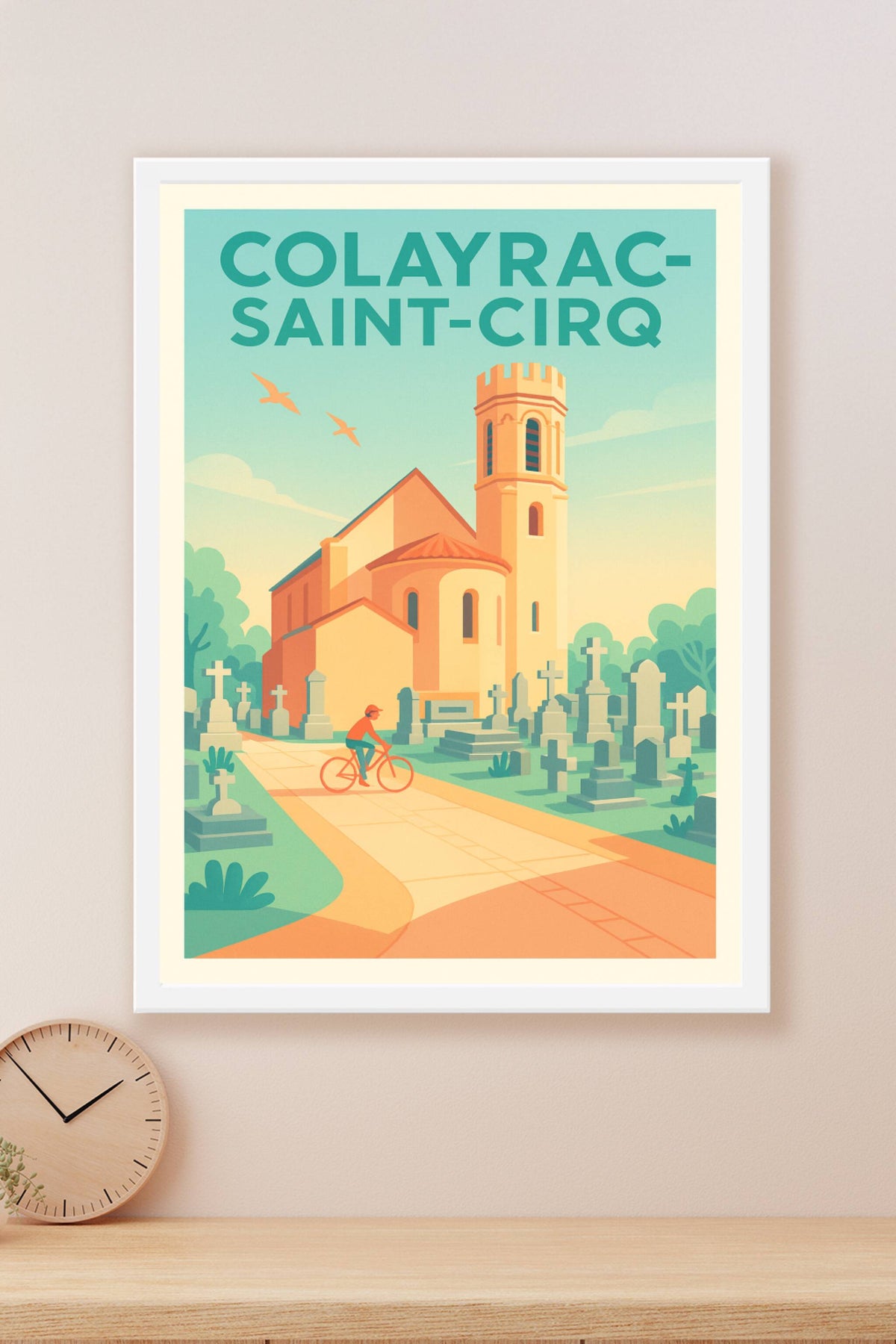 Affiche de Colayrac-Saint-Cirq - Une balade paisible au cœur du patrimoine