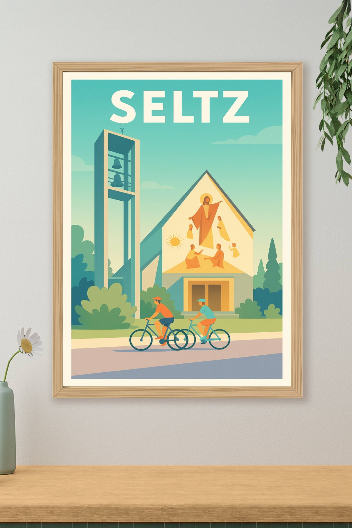 Affiche de Seltz - Une balade paisible au cœur de la ville