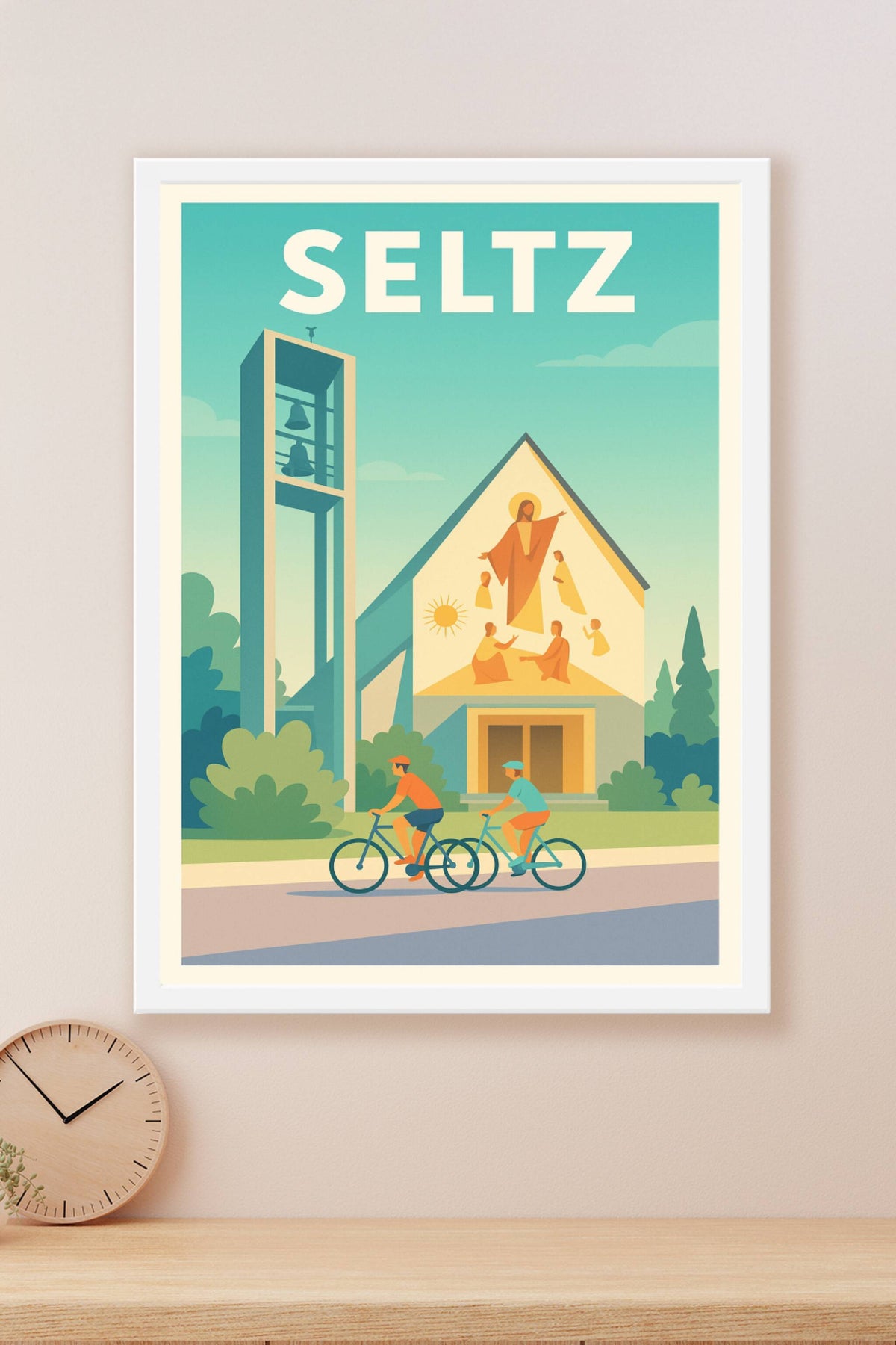 Affiche de Seltz - Une balade paisible au cœur de la ville