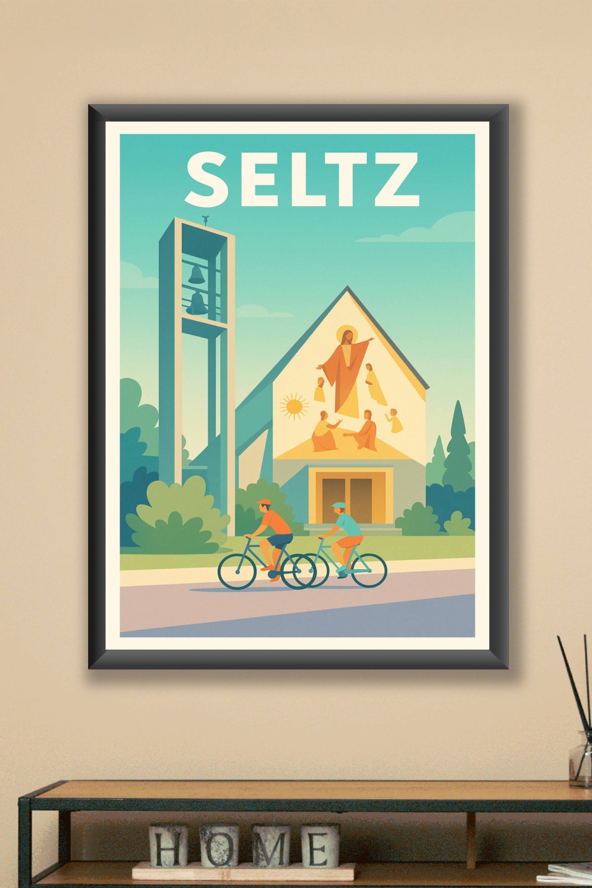 Affiche de Seltz - Une balade paisible au cœur de la ville