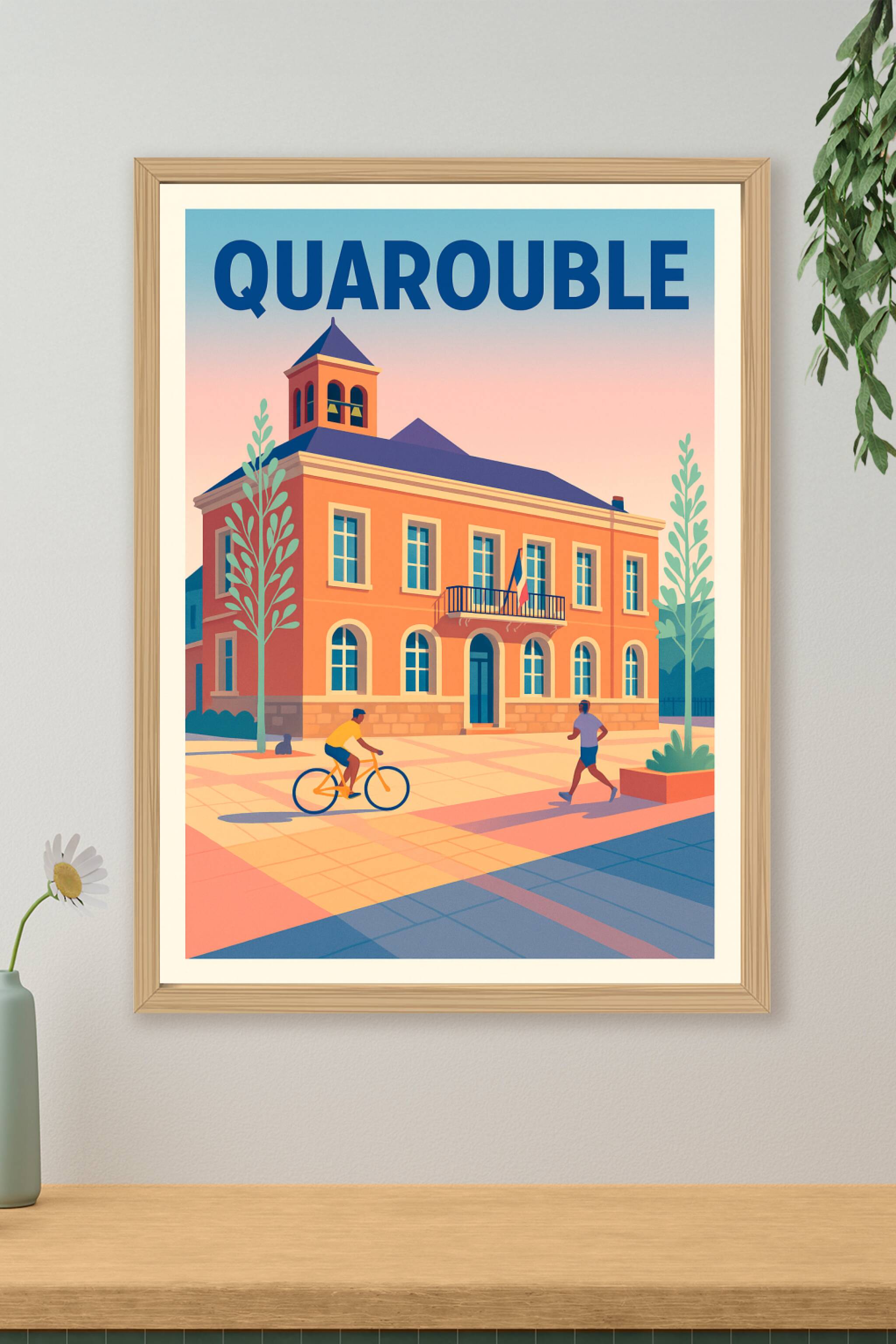 Affiche de Quarouble - Charme et Sérénité au Cœur du Village