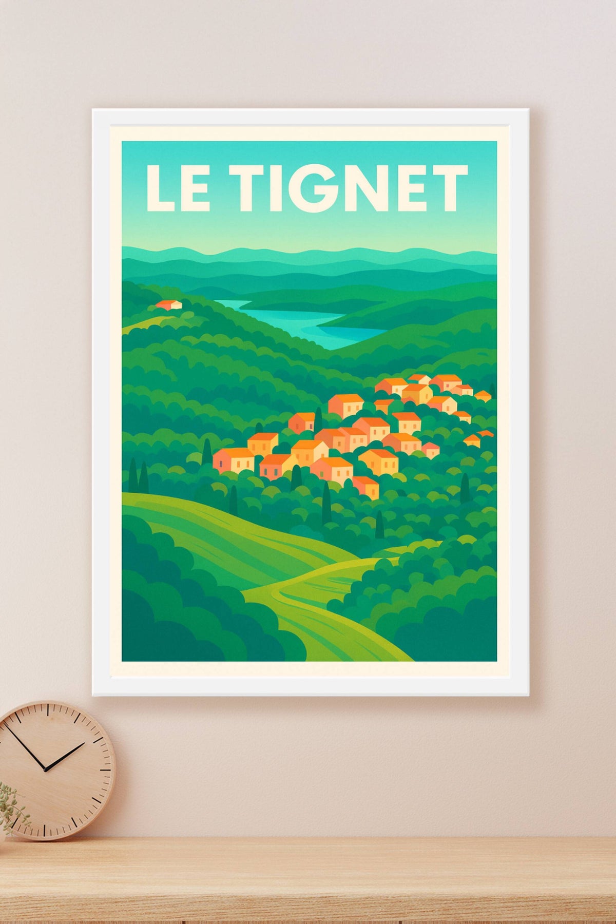 Affiche de Le Tignet - Évasion bucolique au cœur de la nature
