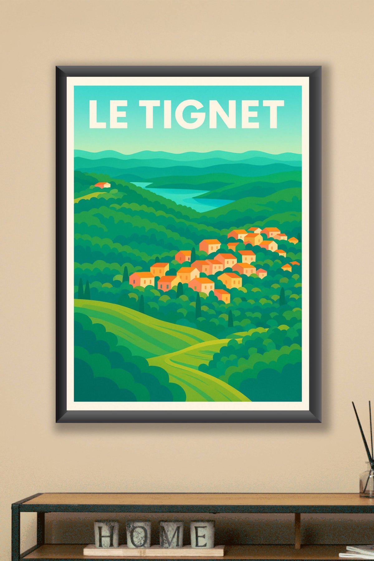 Affiche de Le Tignet - Évasion bucolique au cœur de la nature