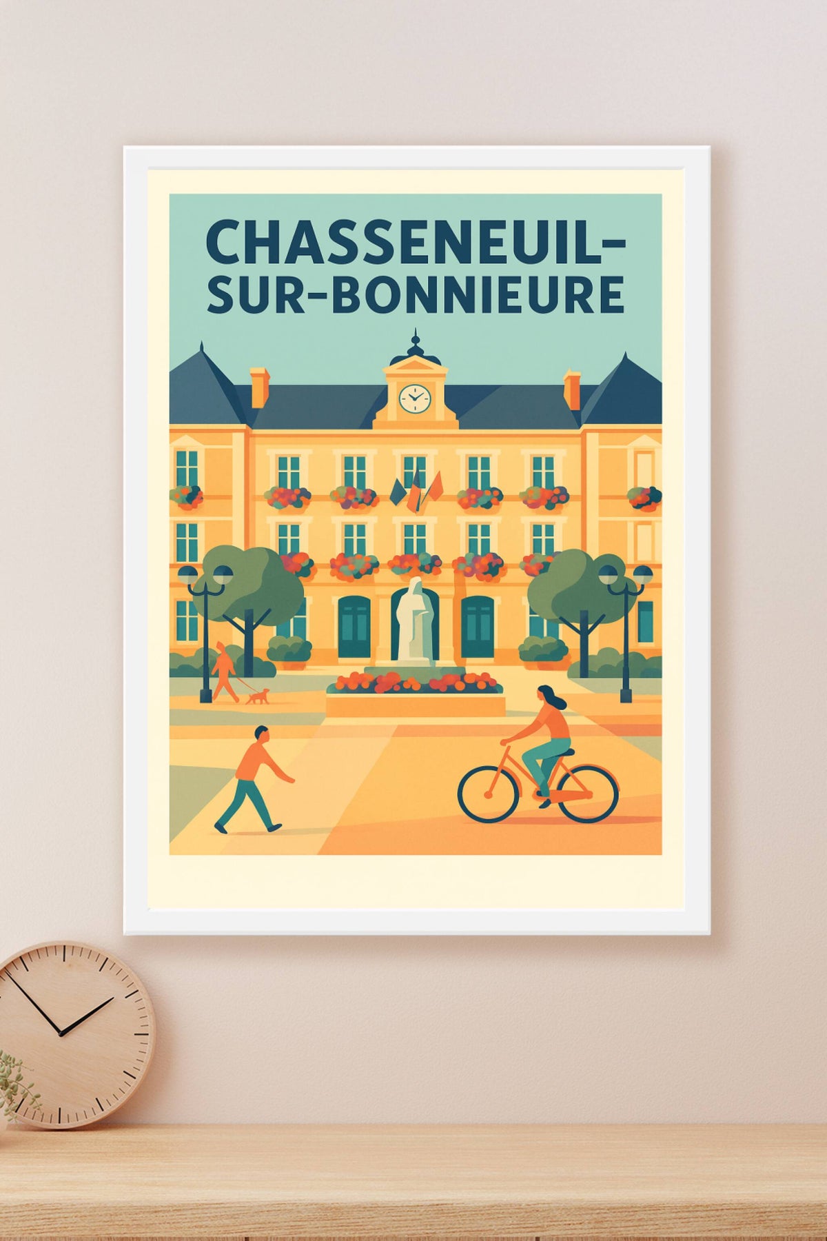 Affiche de Chasseneuil-sur-Bonnieure - Charme et douceur de vivre à l'honneur