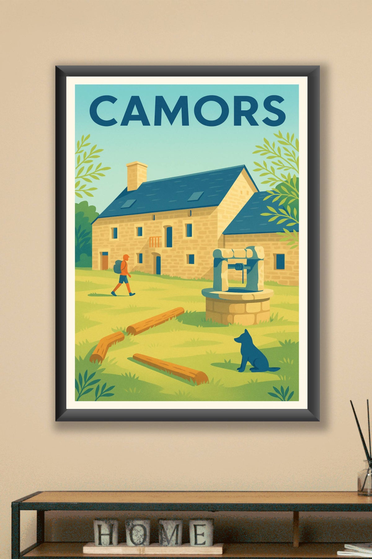 Affiche de Camors - Charme et Sérénité en Pays Breton