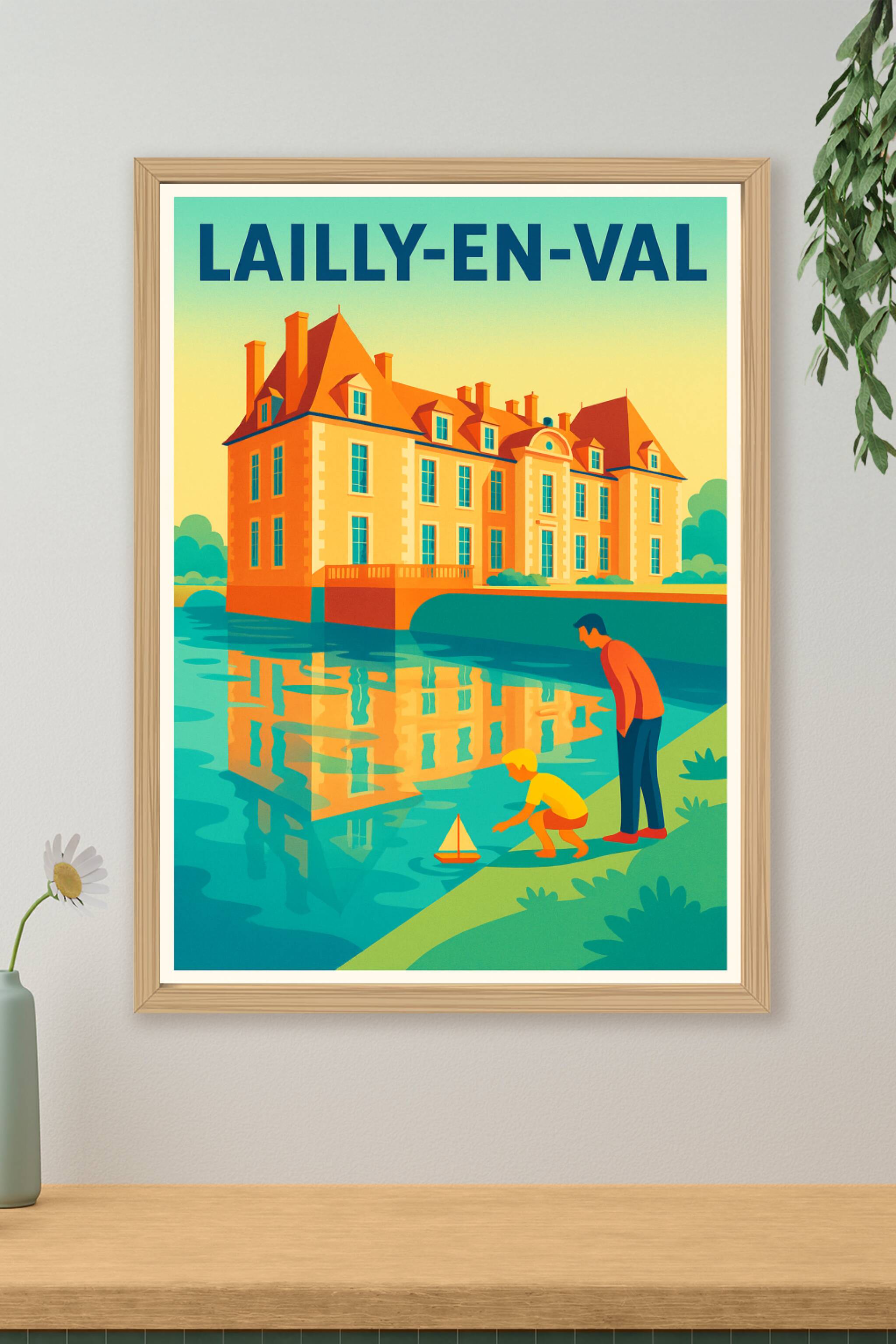 Affiche de Lailly-en-Val - Romance au bord de l'eau