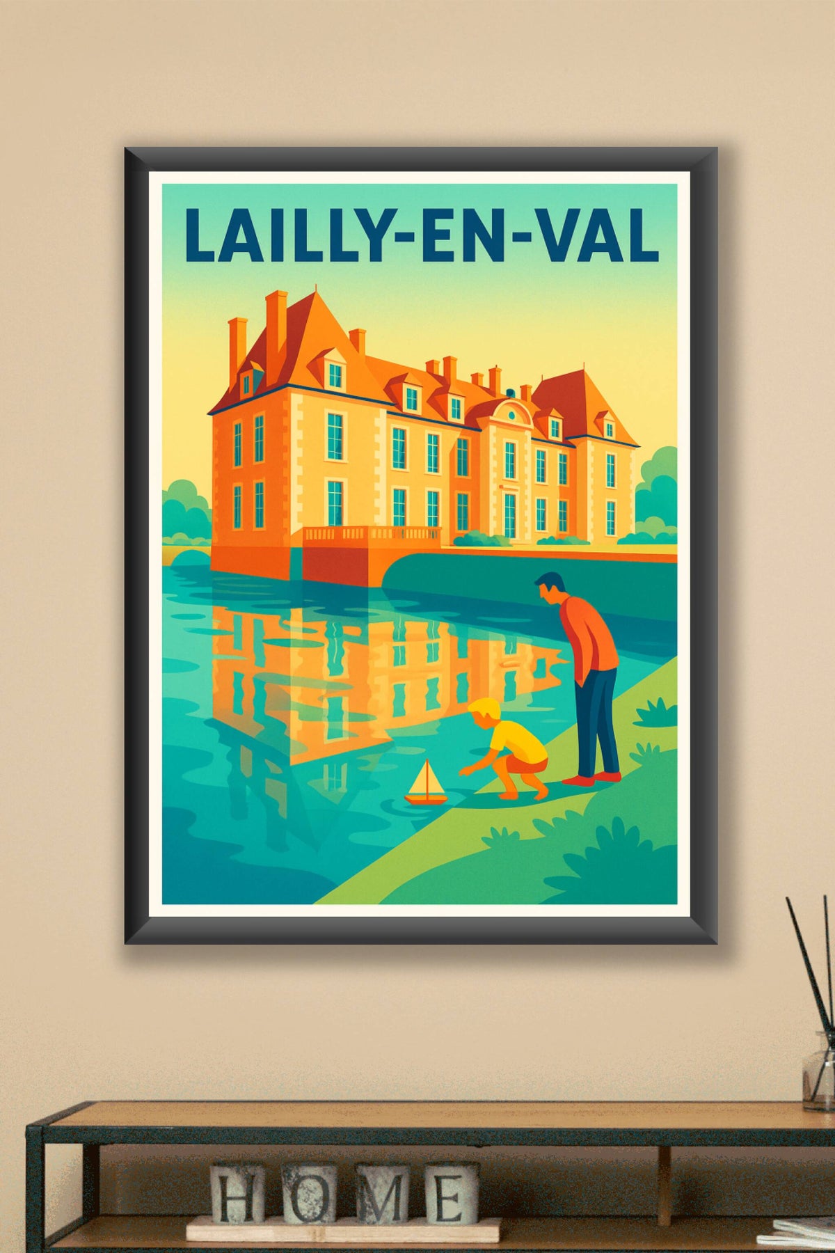 Affiche de Lailly-en-Val - Romance au bord de l'eau