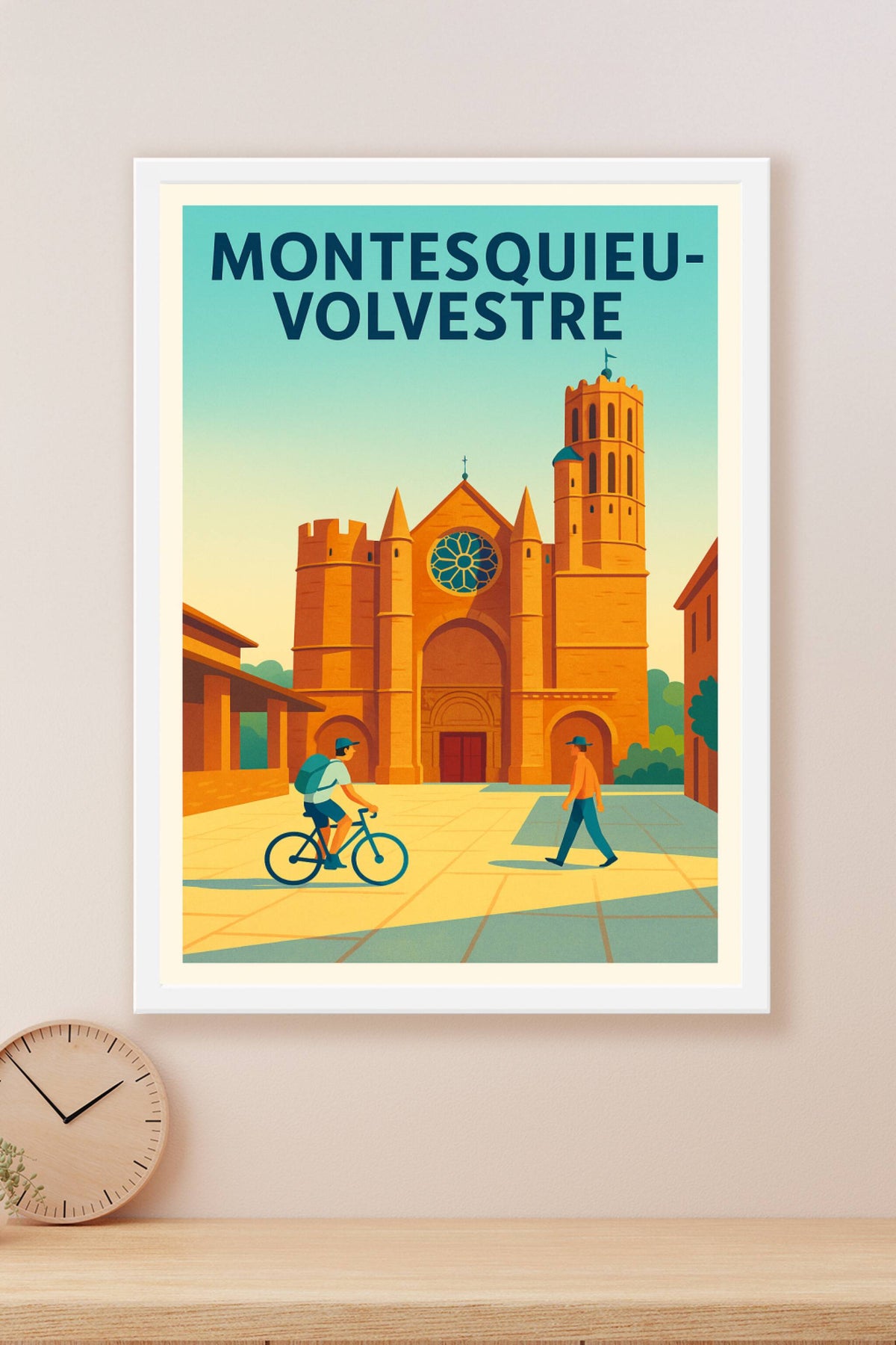 Affiche de Montesquieu-Volvestre - Charme et patrimoine au coeur de la ville