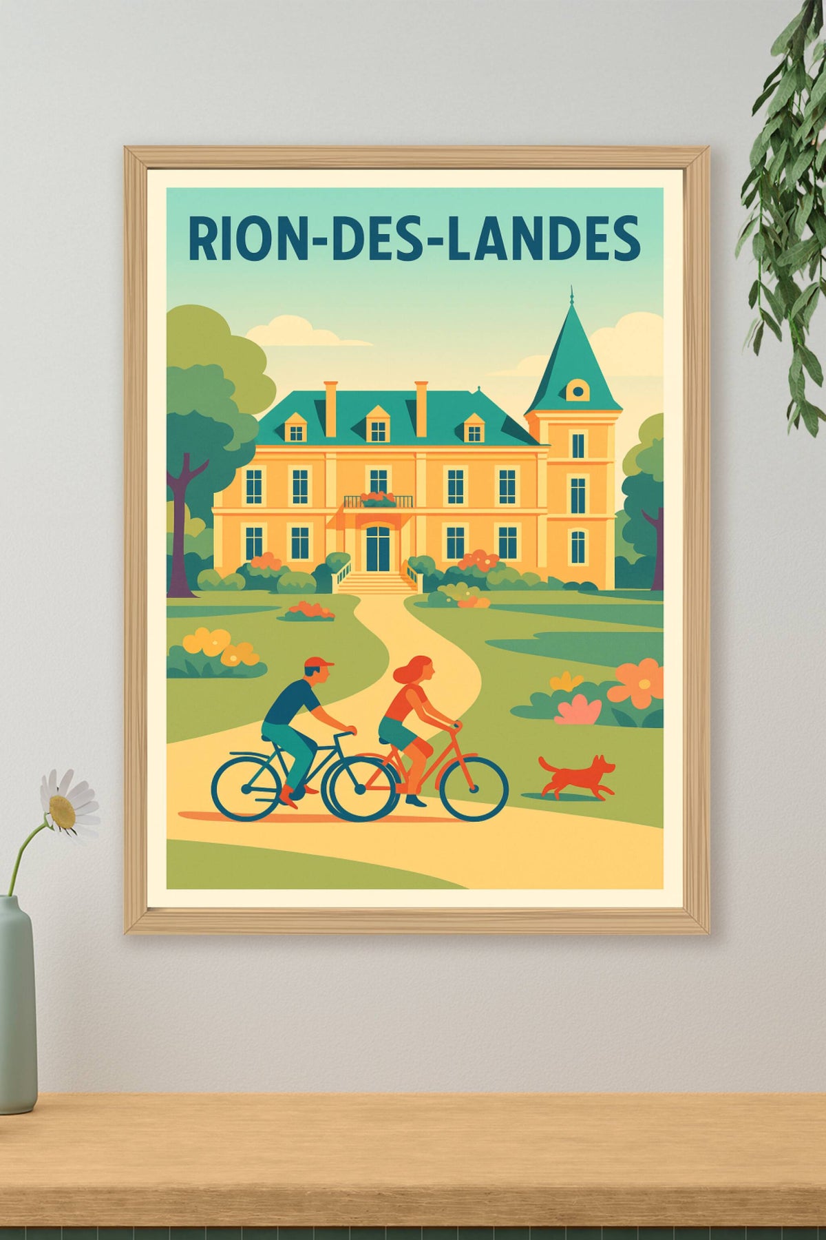 Affiche de Rion-des-Landes - Balade champêtre en douceur