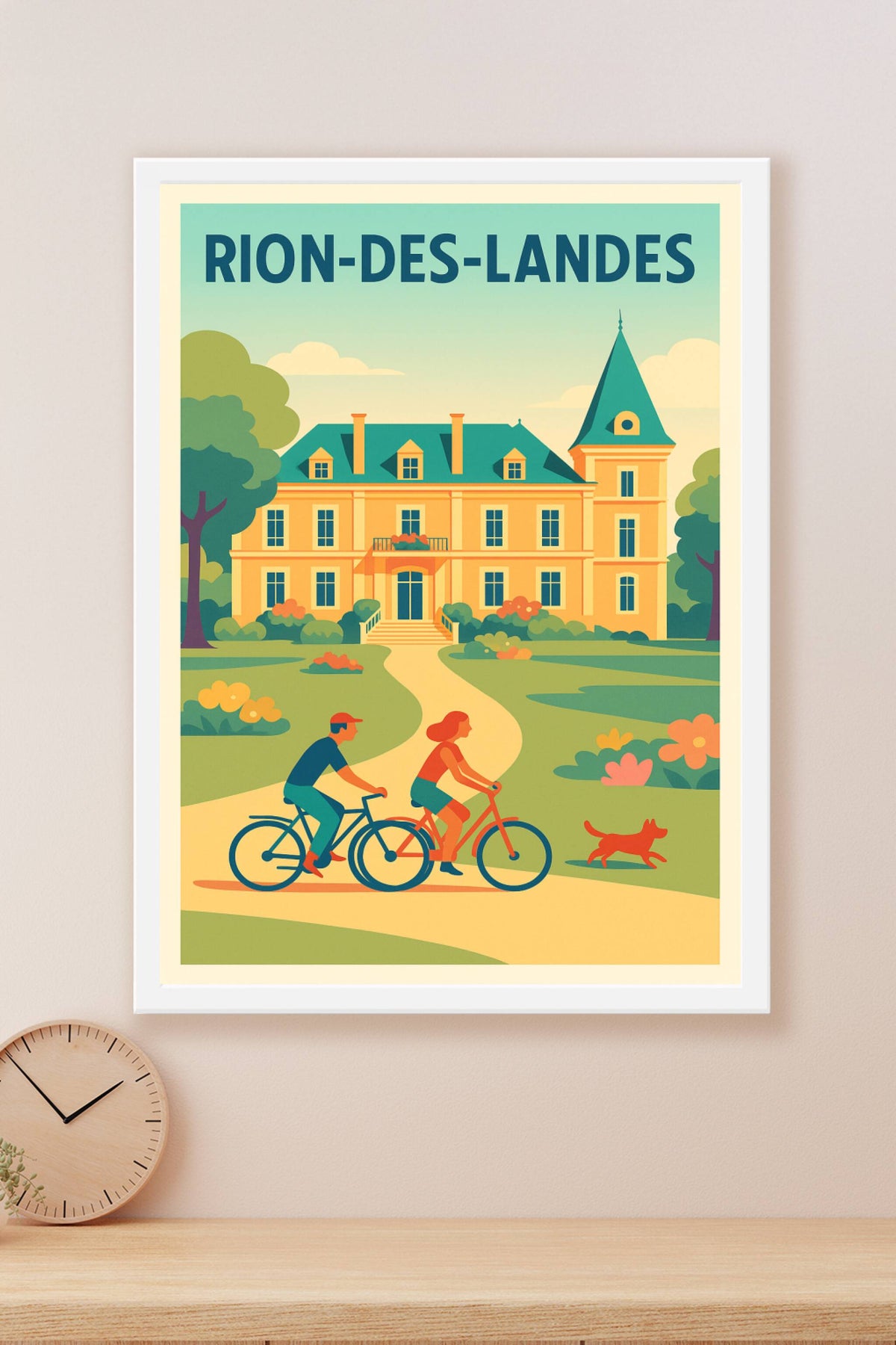 Affiche de Rion-des-Landes - Balade champêtre en douceur