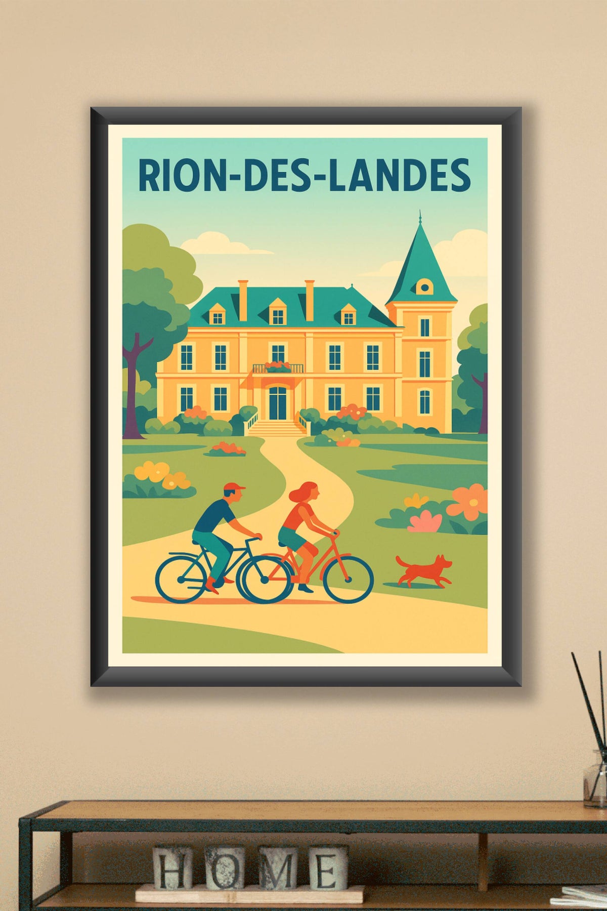 Affiche de Rion-des-Landes - Balade champêtre en douceur