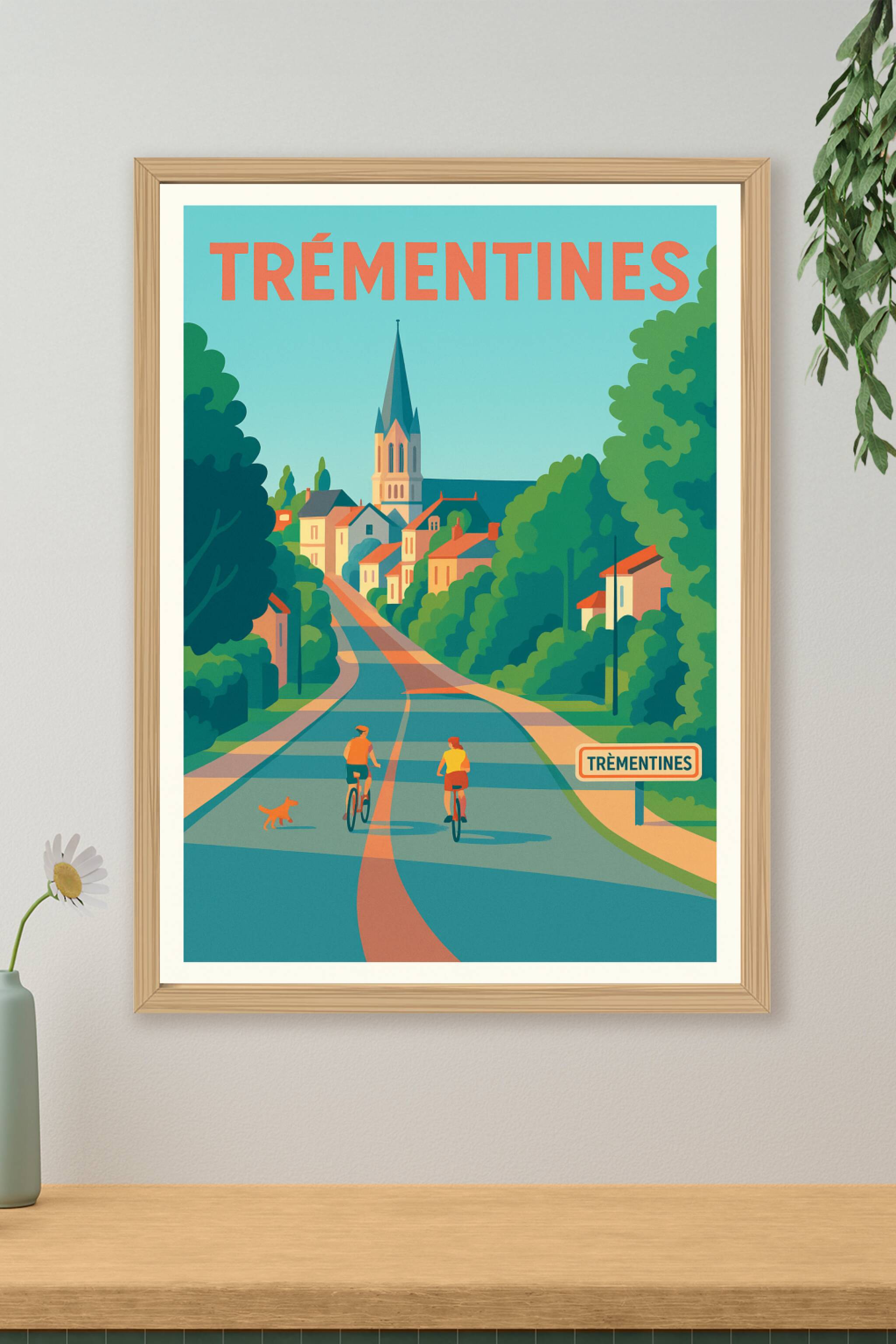 Affiche de Trémentines - Escapade paisible au cœur du village