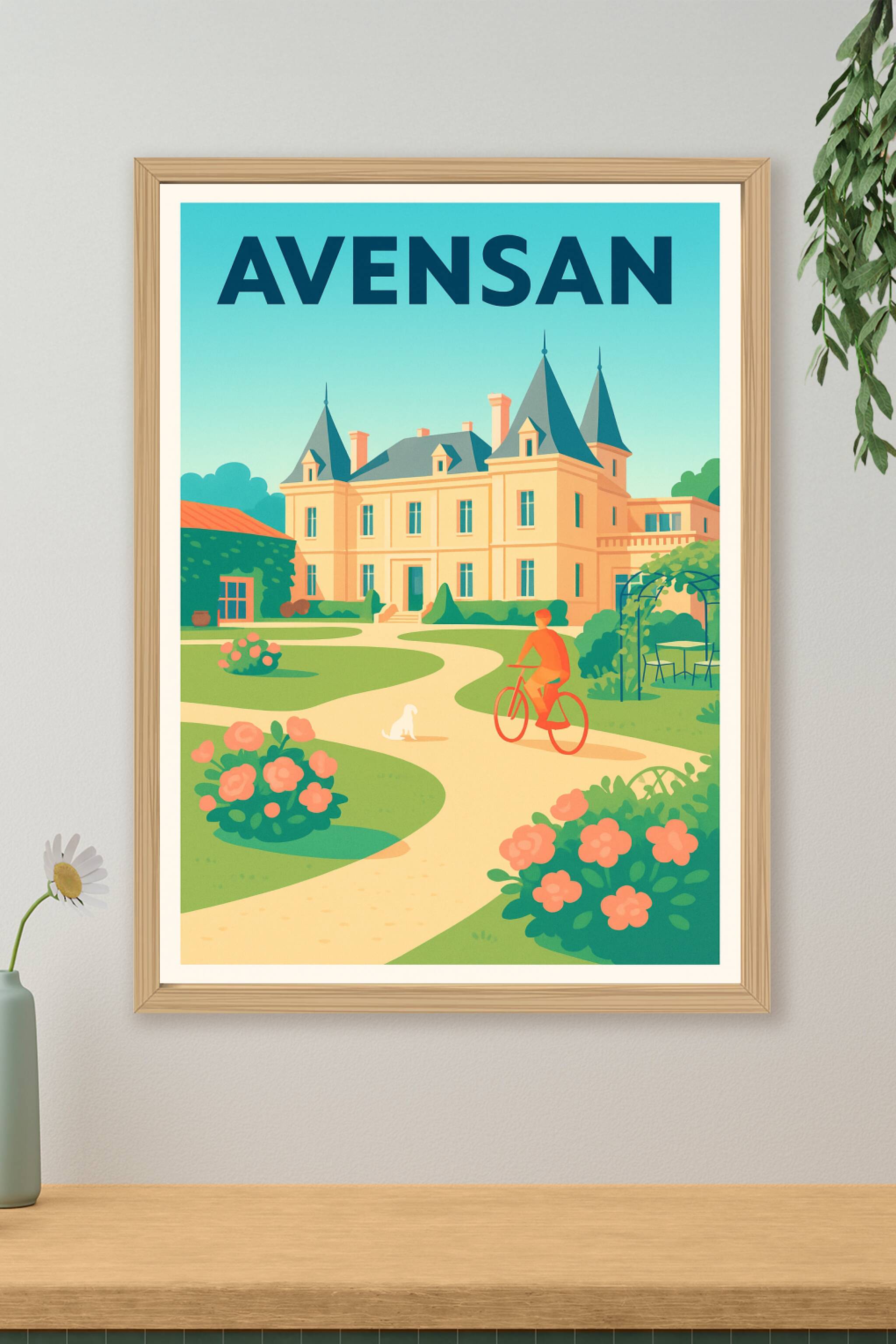 Affiche de Avensan - Balade bucolique au cœur du charme girondin