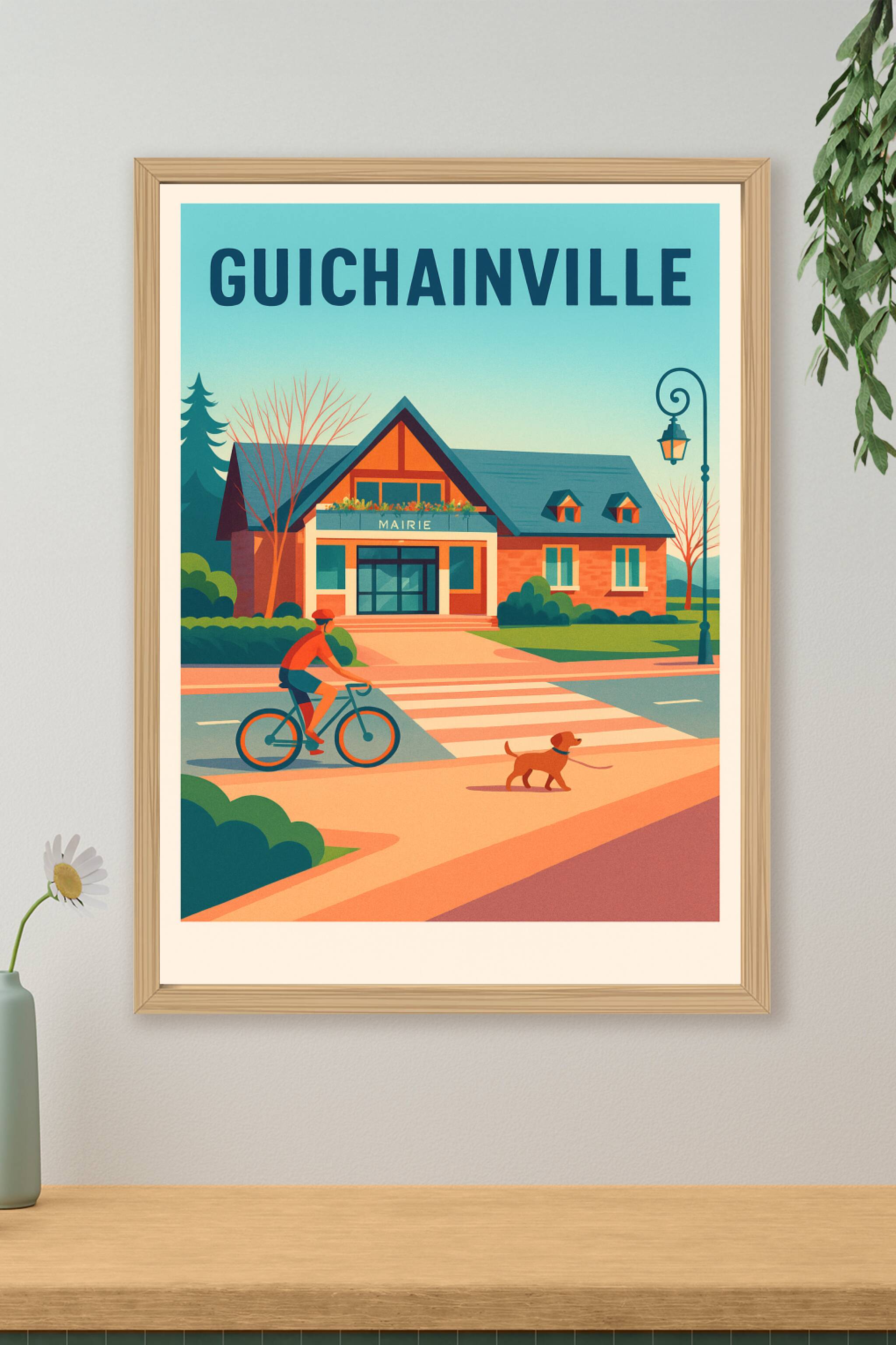 Affiche de Guichainville - Charme authentique au cœur de la campagne