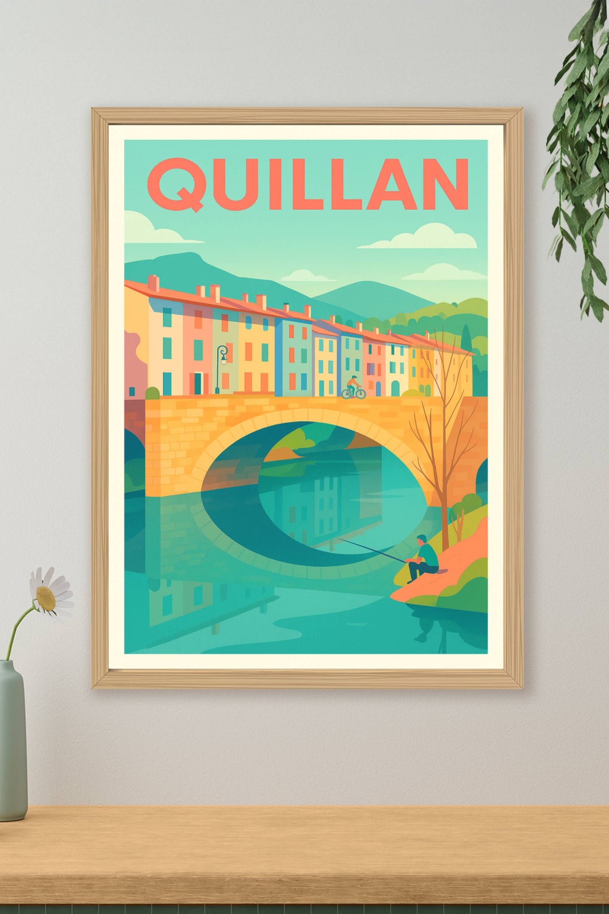 Affiche de Quillan - Sérénité au fil de l'Aude