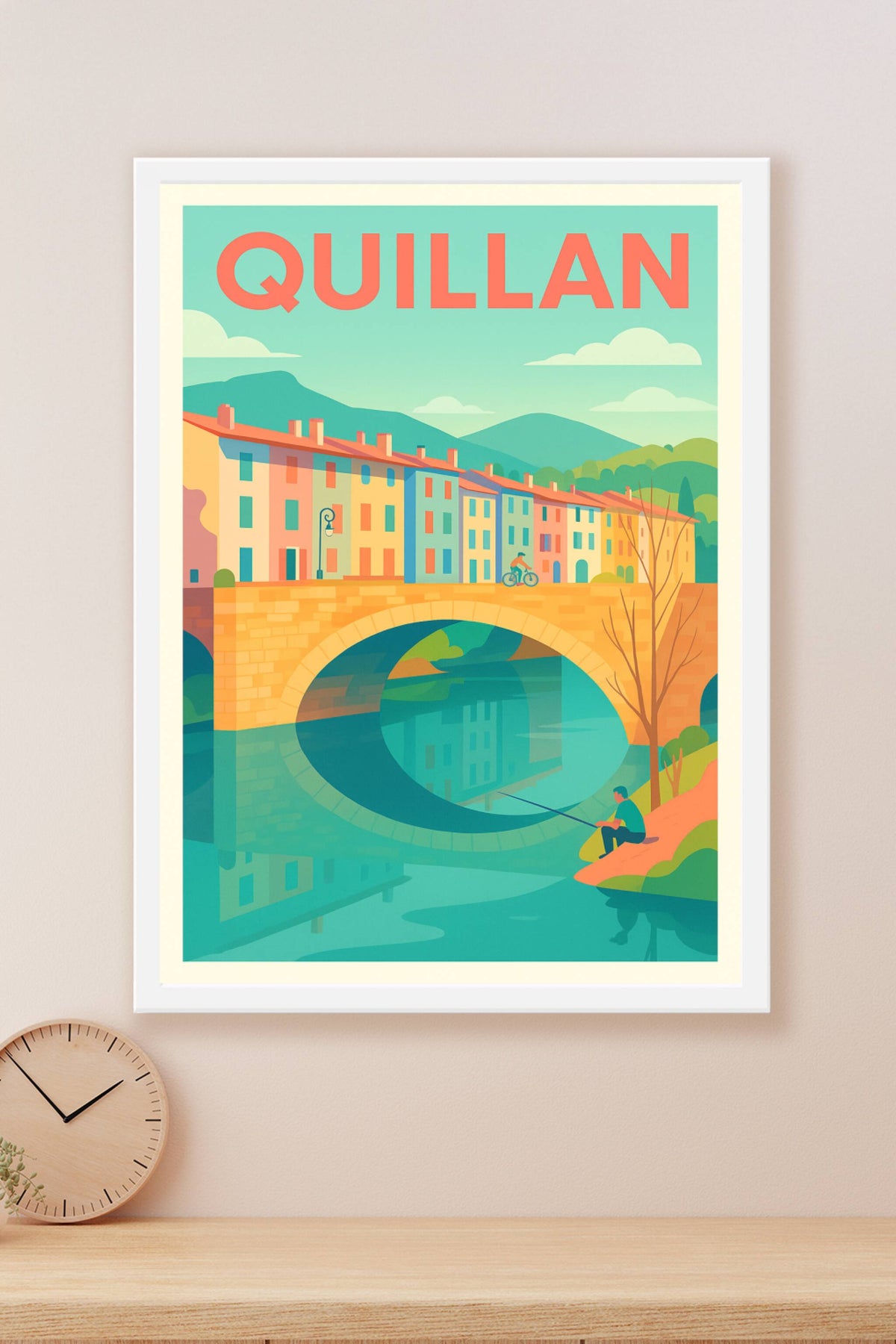Affiche de Quillan - Sérénité au fil de l'Aude