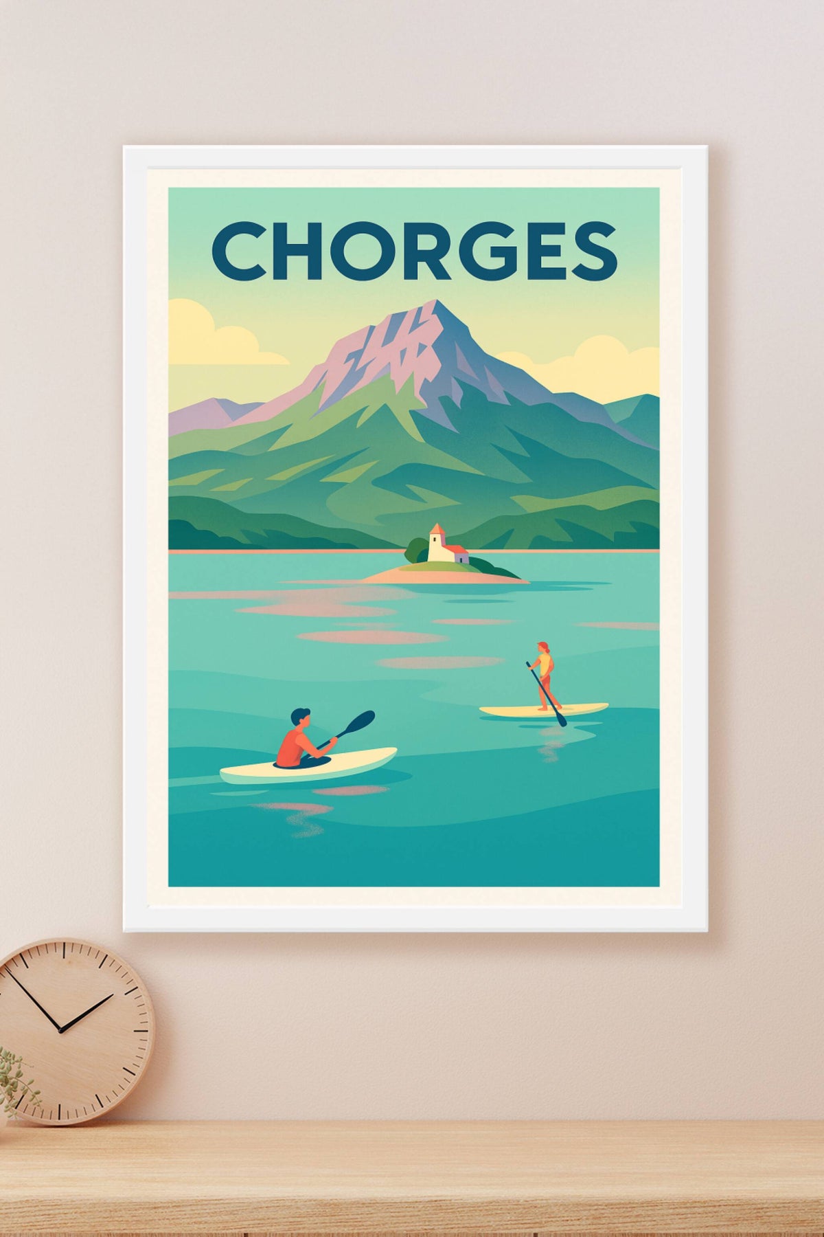 Affiche de Chorges - Évasion et sérénité au cœur des Alpes