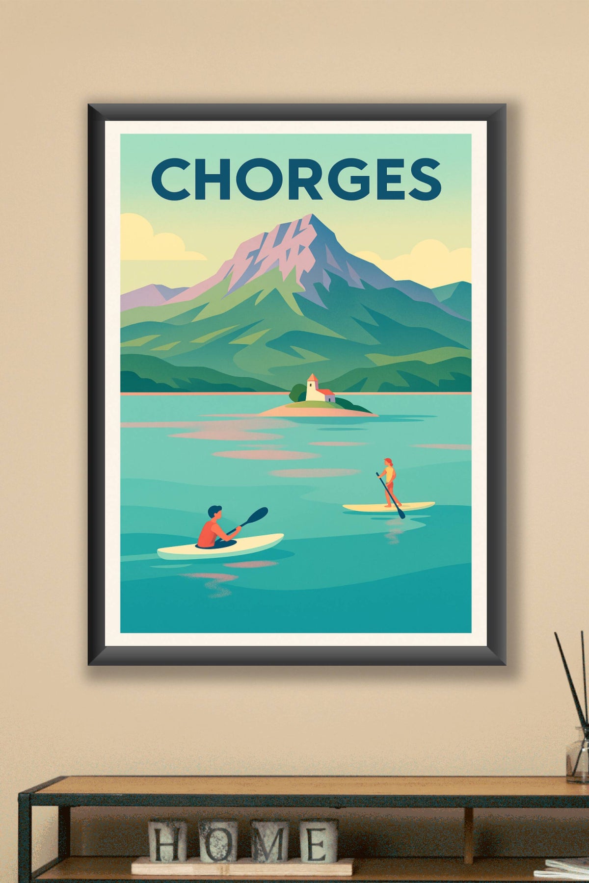 Affiche de Chorges - Évasion et sérénité au cœur des Alpes