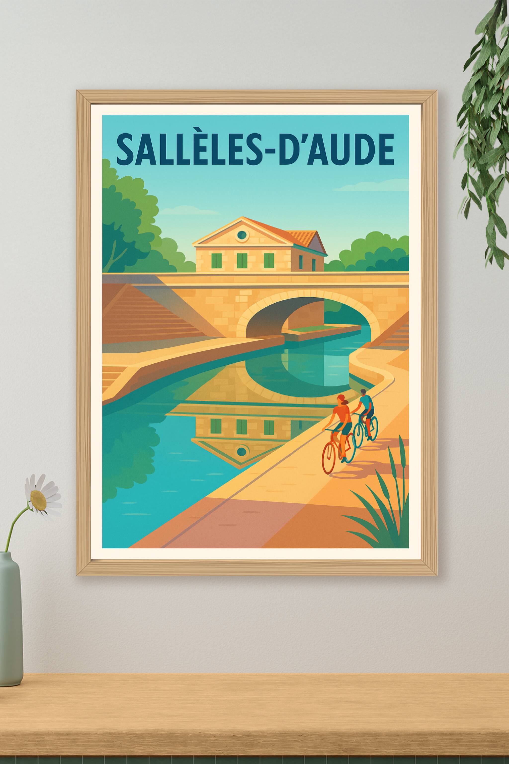 Affiche de Sallèles-d'Aude - Balade paisible au fil de l'eau