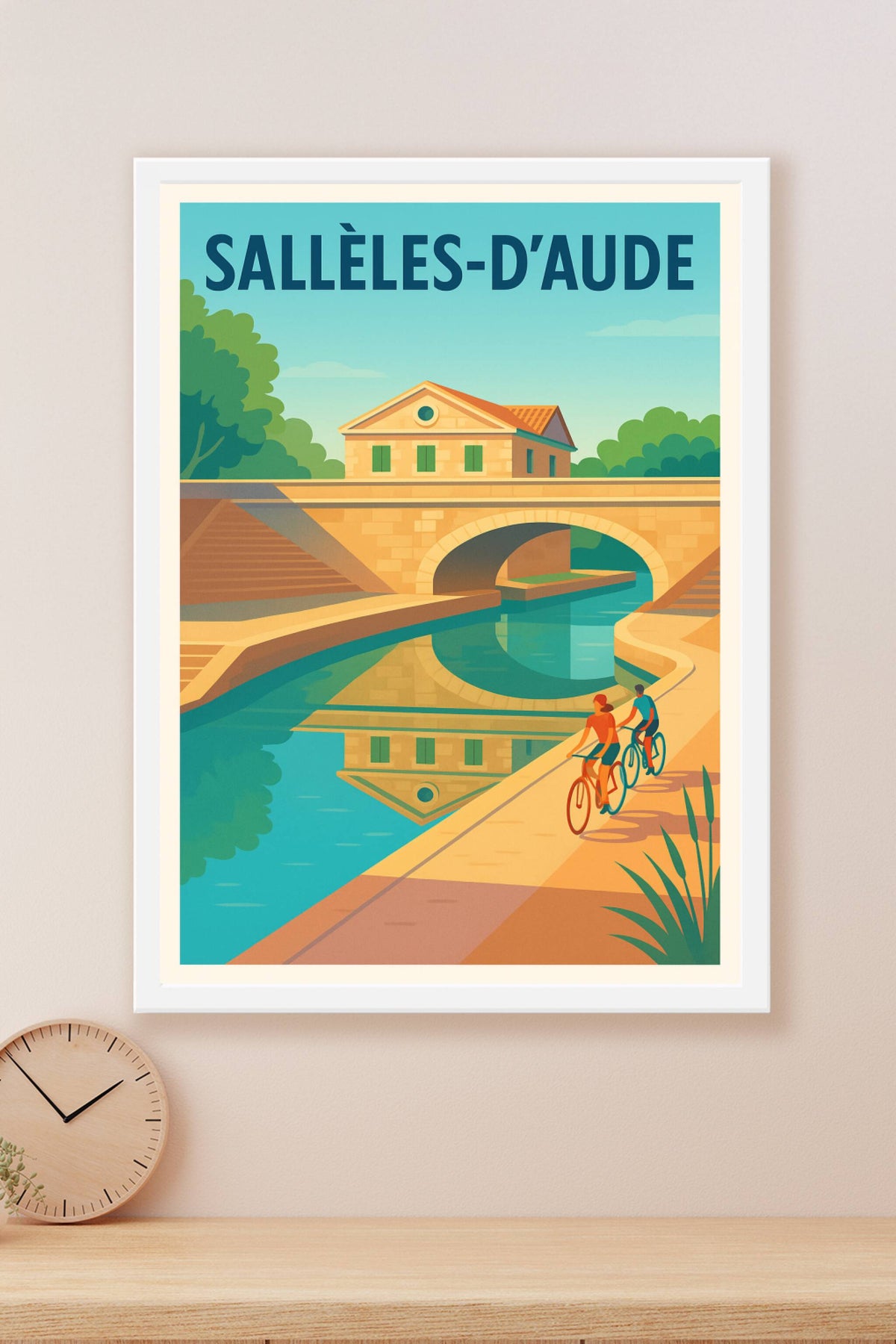 Affiche de Sallèles-d'Aude - Balade paisible au fil de l'eau