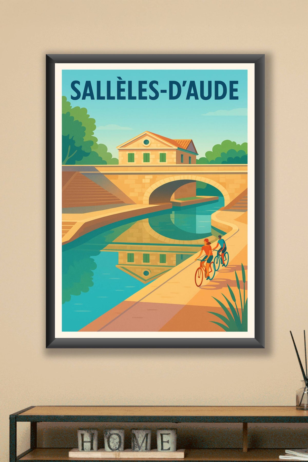 Affiche de Sallèles-d'Aude - Balade paisible au fil de l'eau