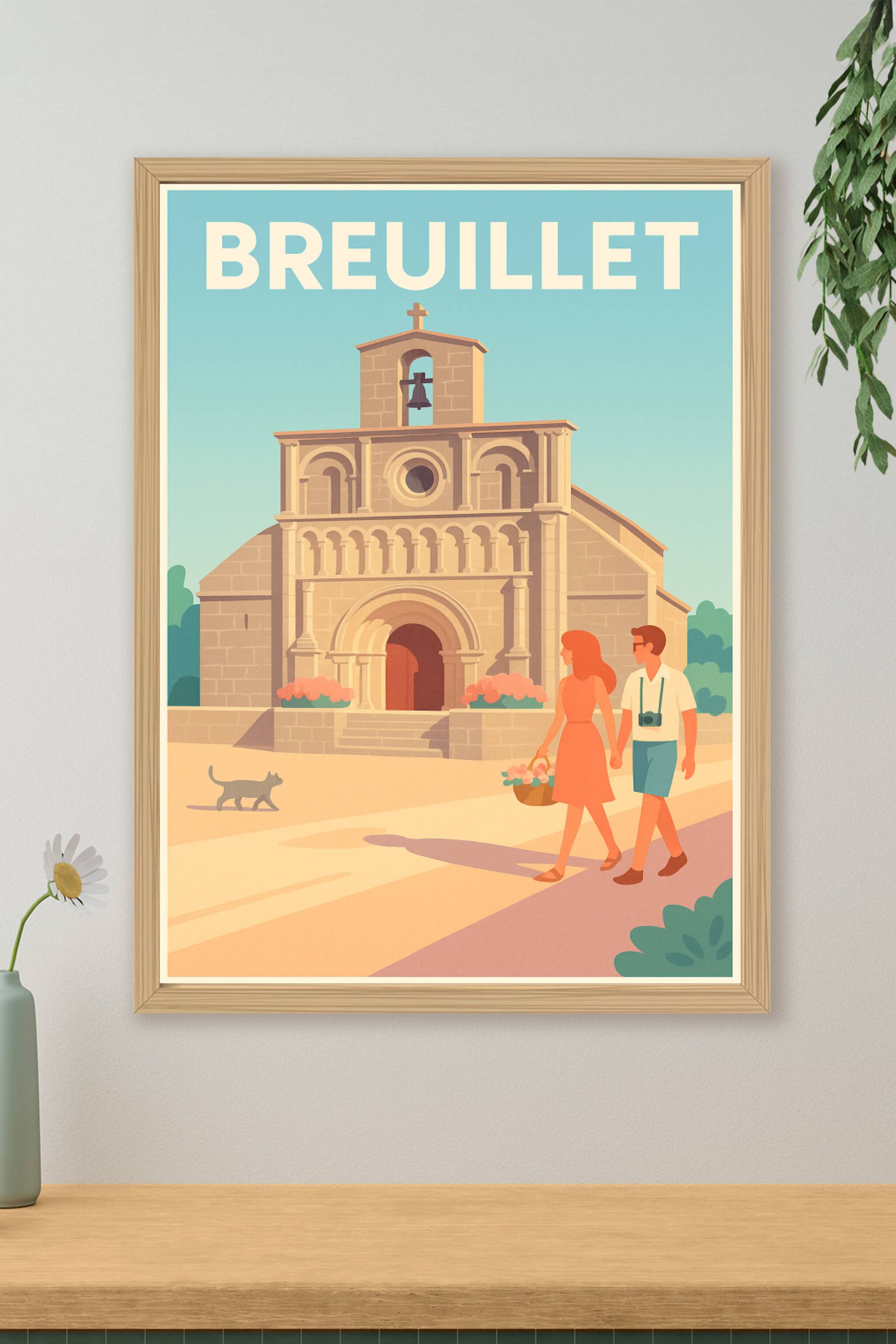 Affiche de Breuillet - Charme et histoire à chaque pas