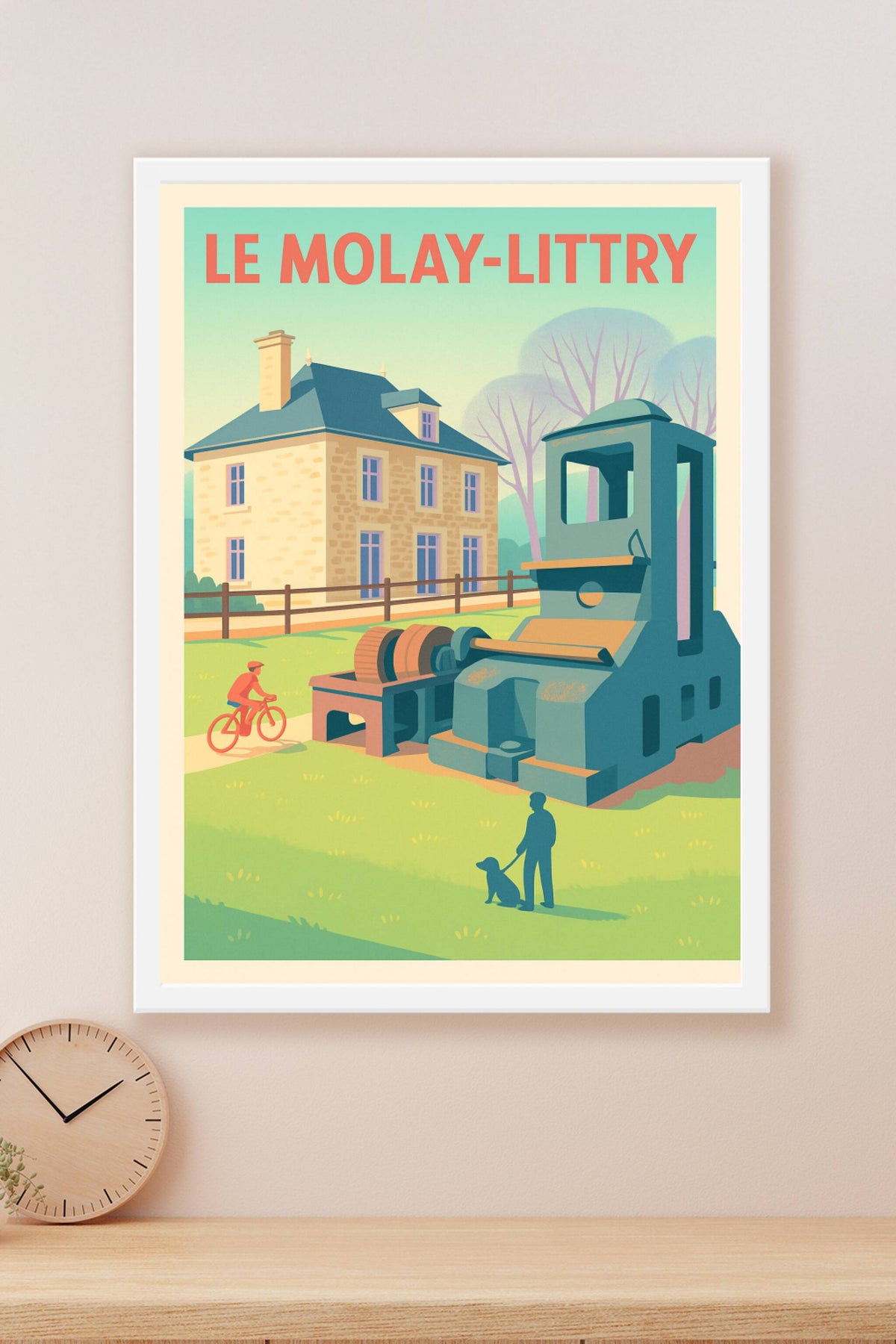 Affiche de Le Molay-Littry - Un coin de patrimoine normand