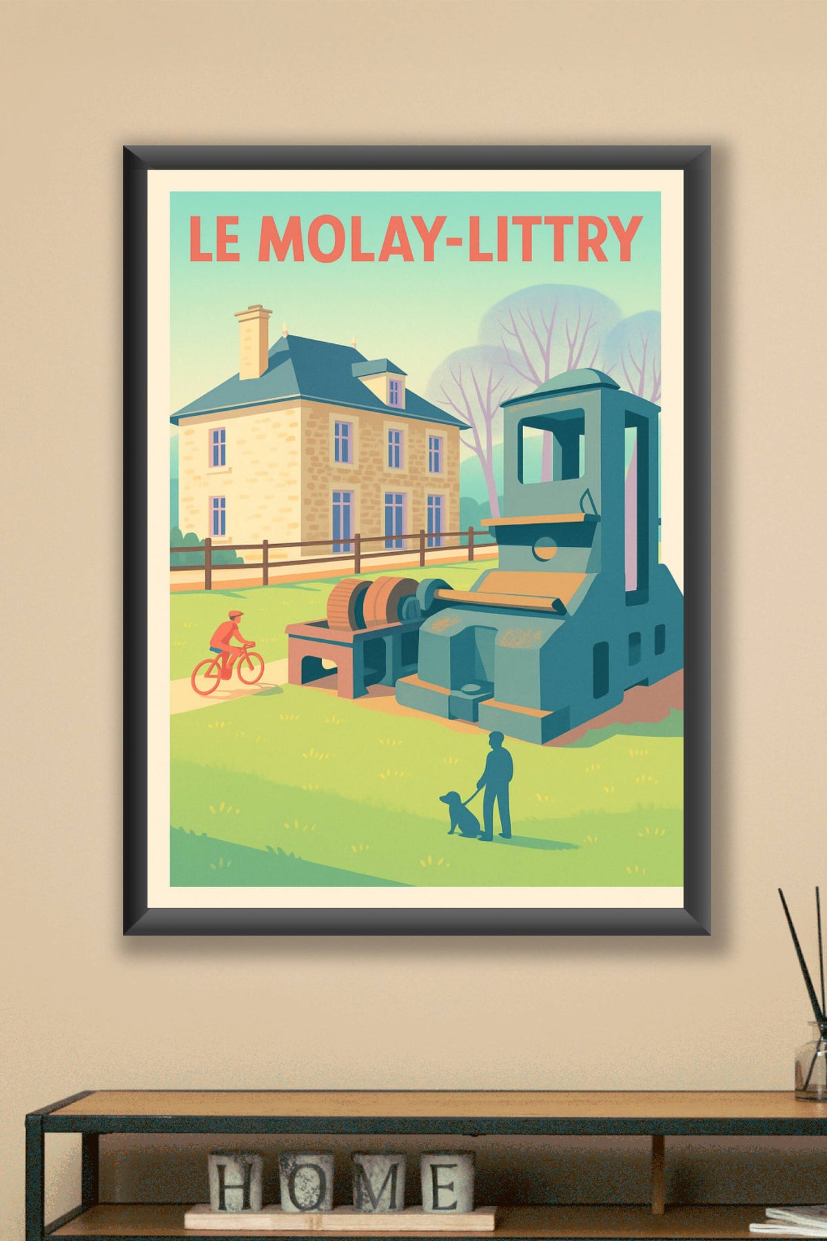 Affiche de Le Molay-Littry - Un coin de patrimoine normand
