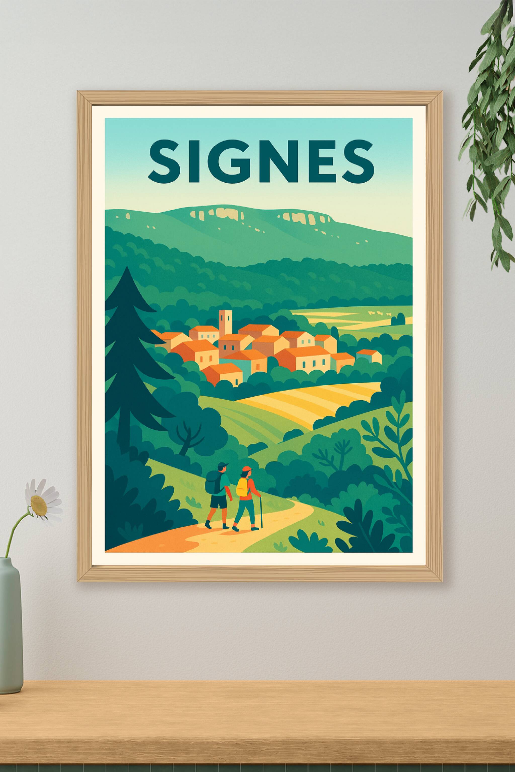 Affiche de Signes - Escapade au cœur de la nature provençale