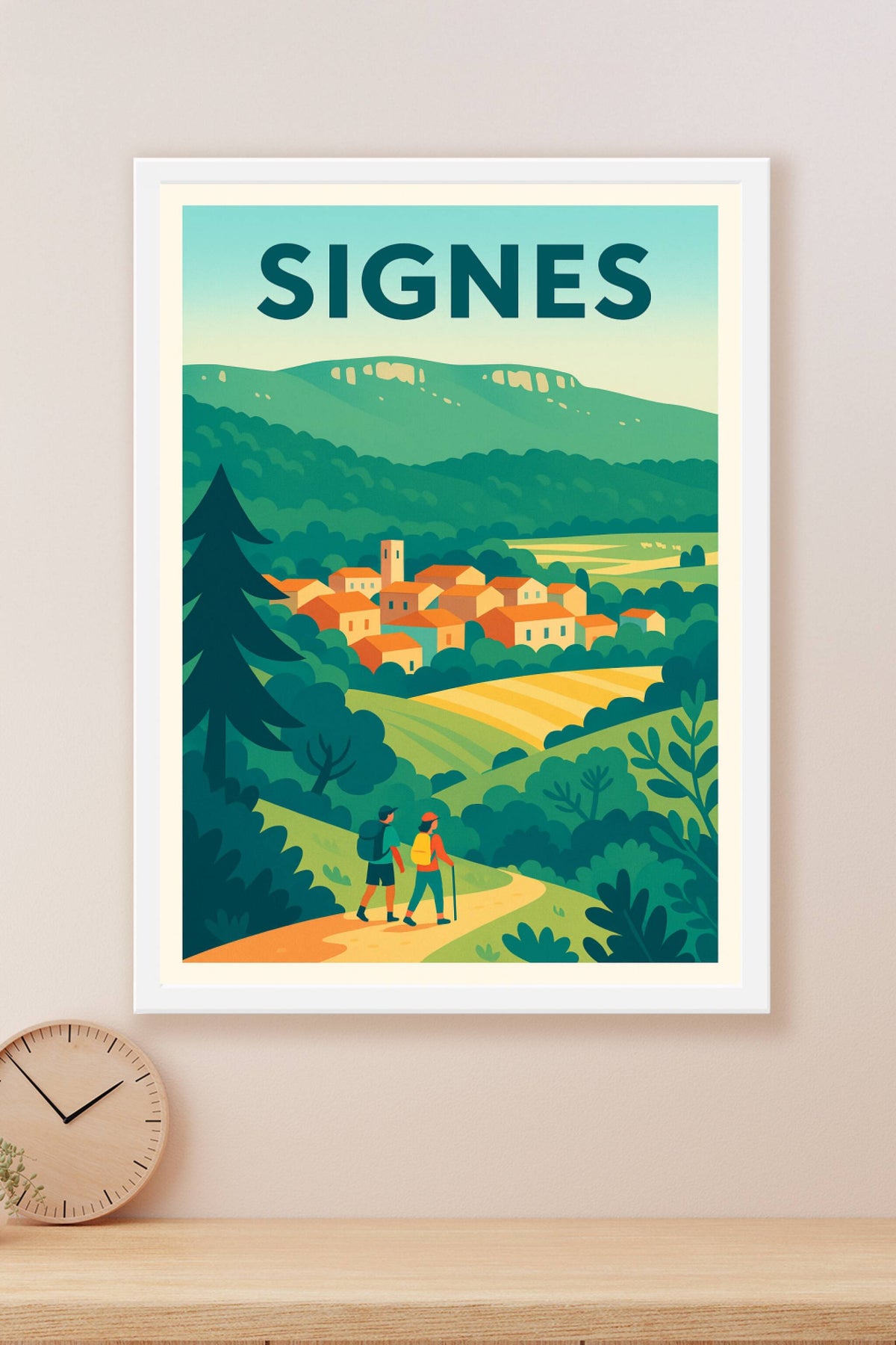 Affiche de Signes - Escapade au cœur de la nature provençale