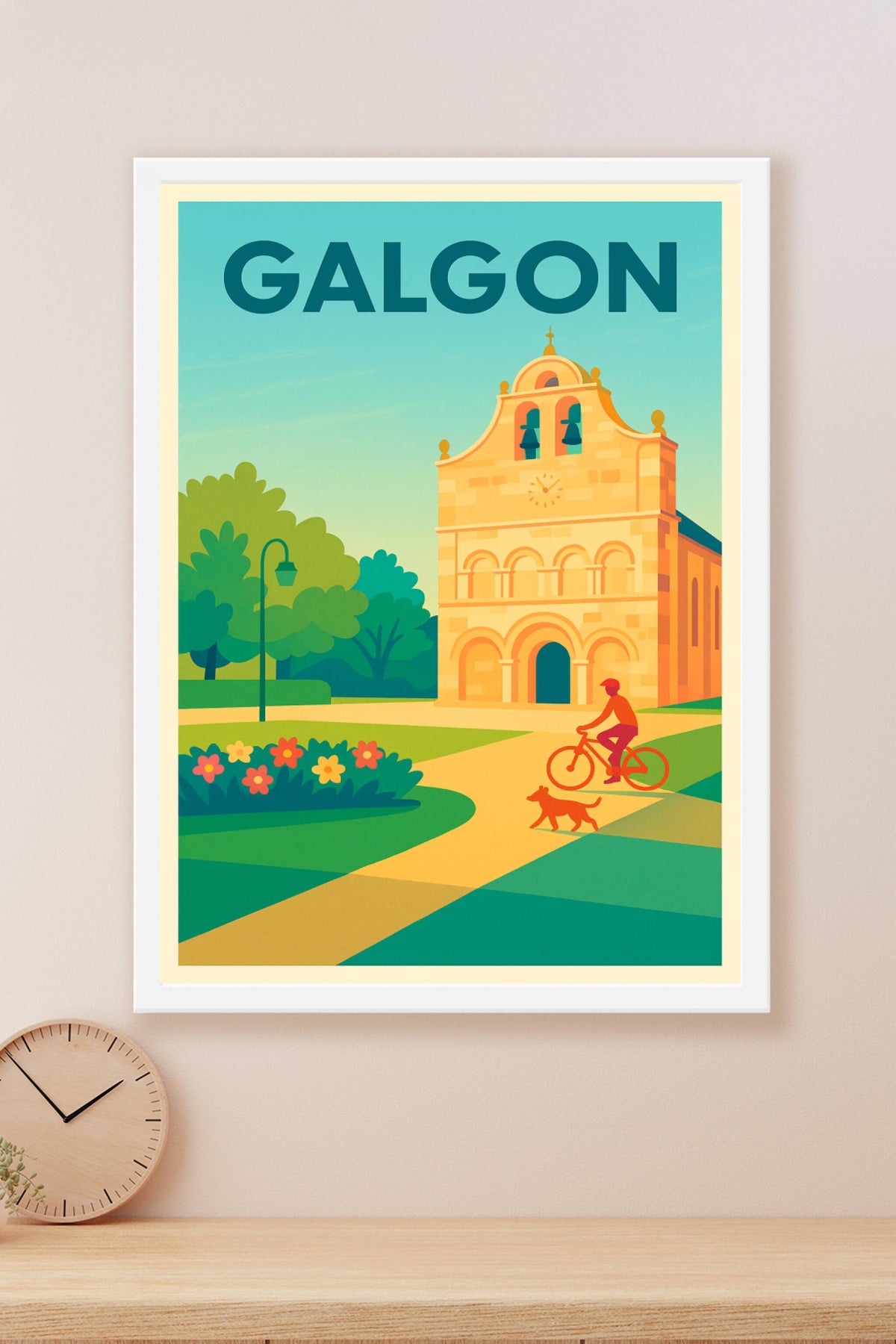 Affiche de Galgon - Charme et Sérénité en Nouvelle-Aquitaine