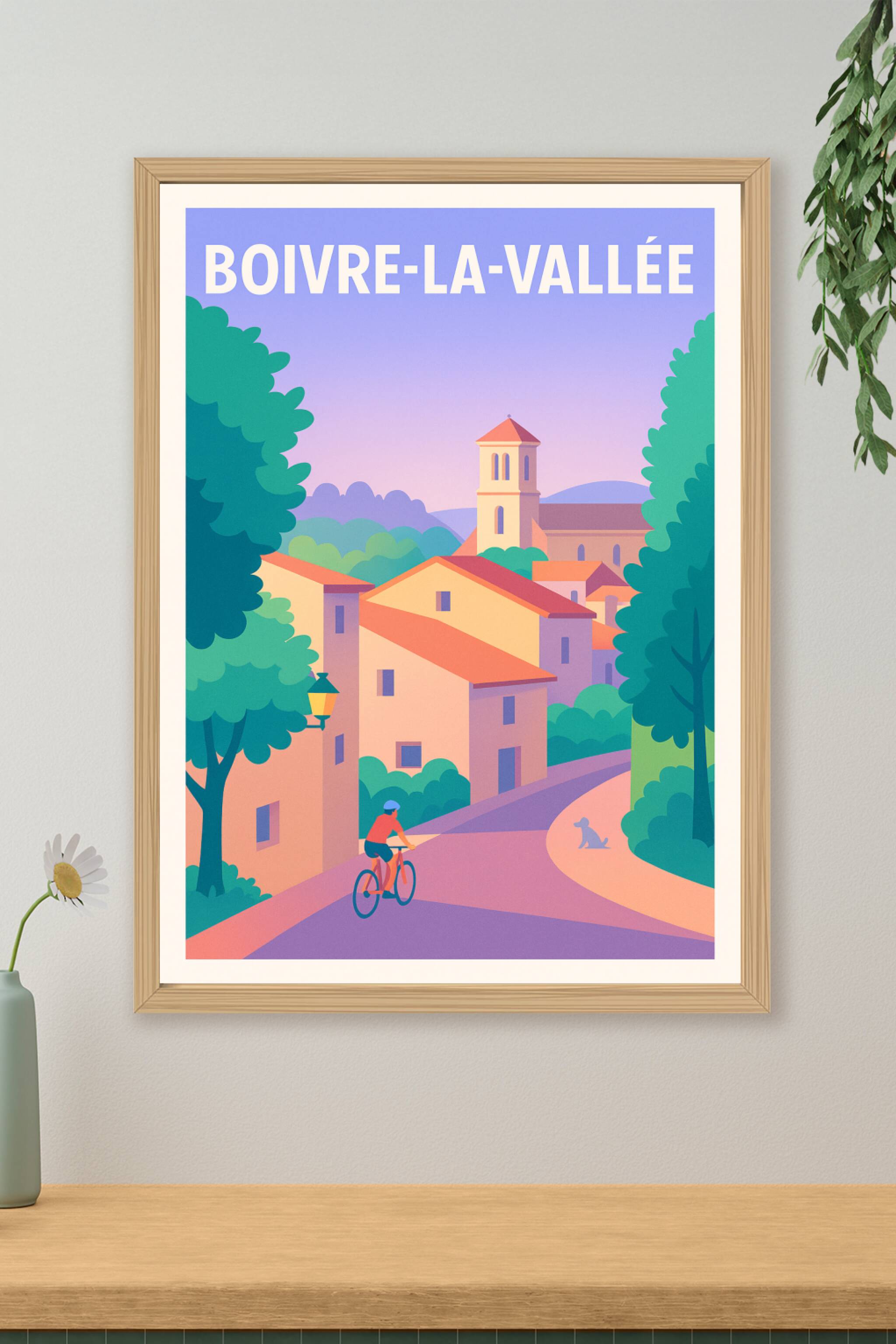 Affiche de Boivre-la-Vallée - Charme paisible et douceur de vivre
