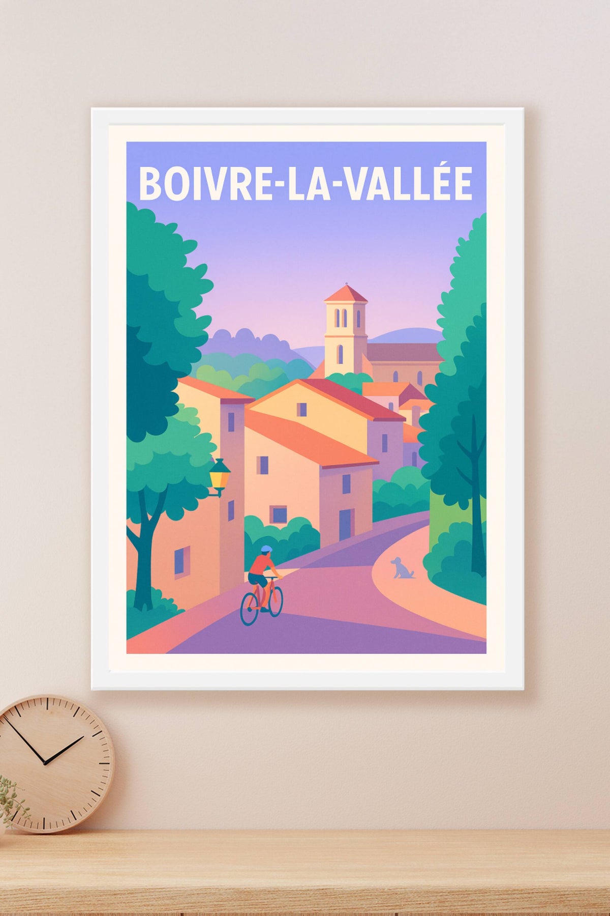 Affiche de Boivre-la-Vallée - Charme paisible et douceur de vivre
