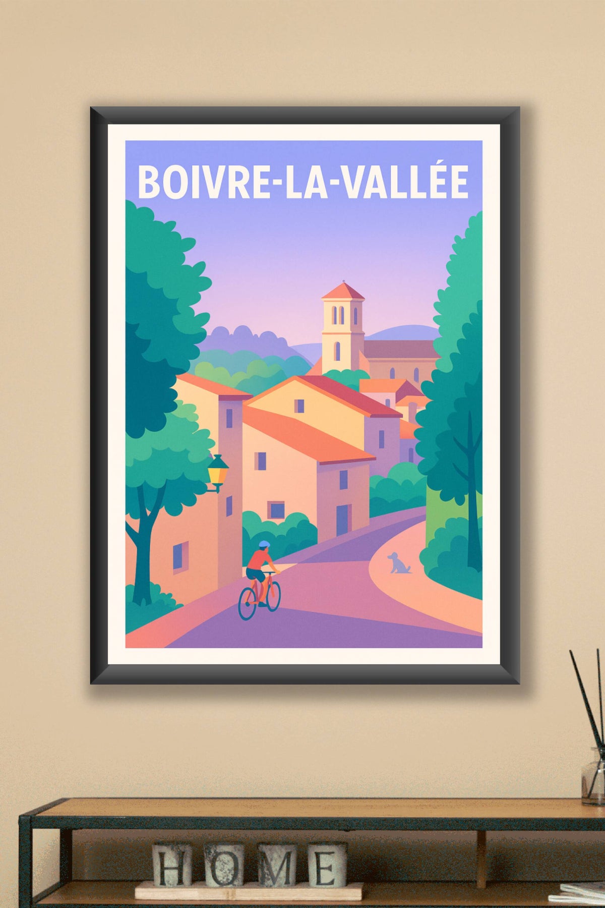 Affiche de Boivre-la-Vallée - Charme paisible et douceur de vivre