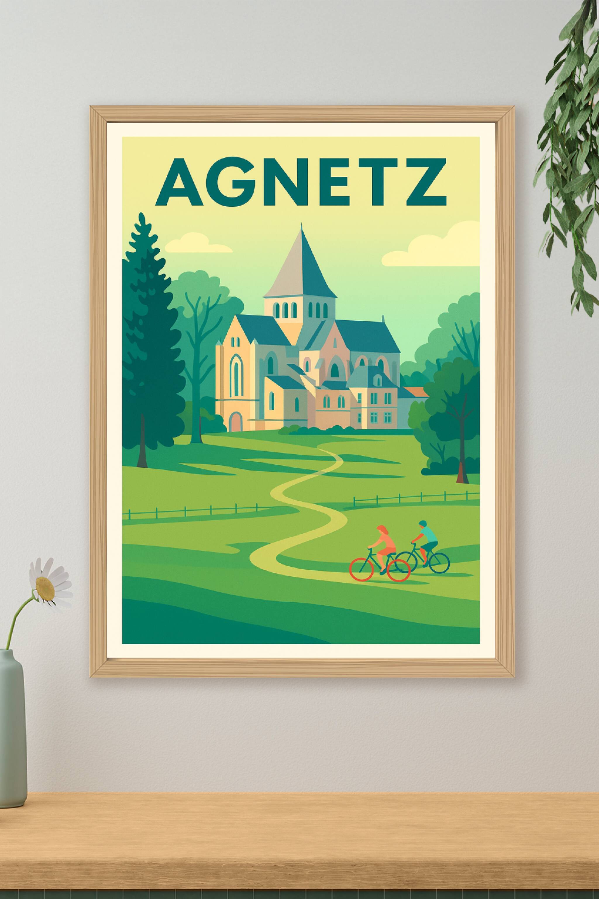 Affiche de Agnetz - Promenade bucolique au cœur de la campagne