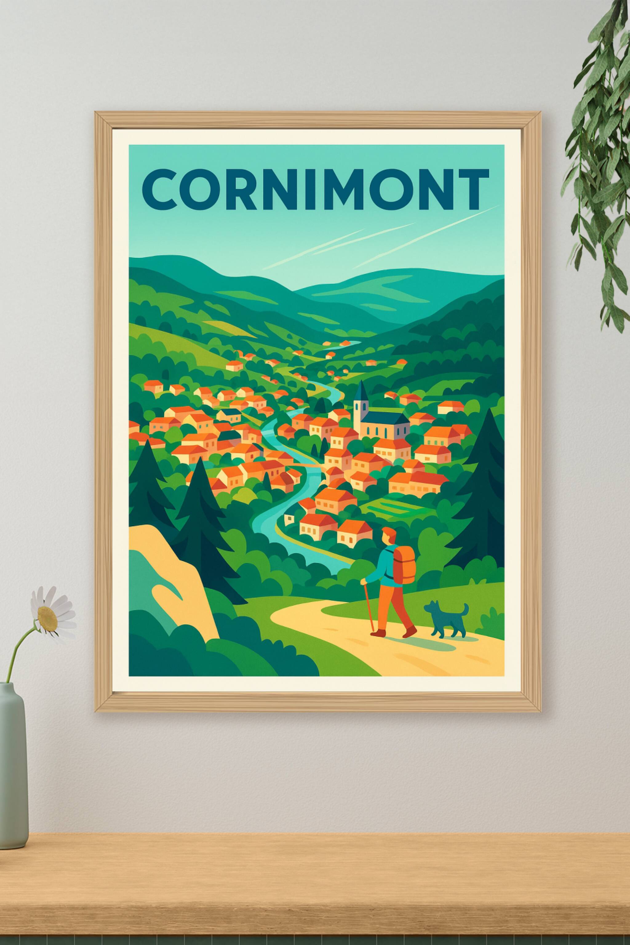 Affiche de Cornimont - Escapade au cœur des Vosges