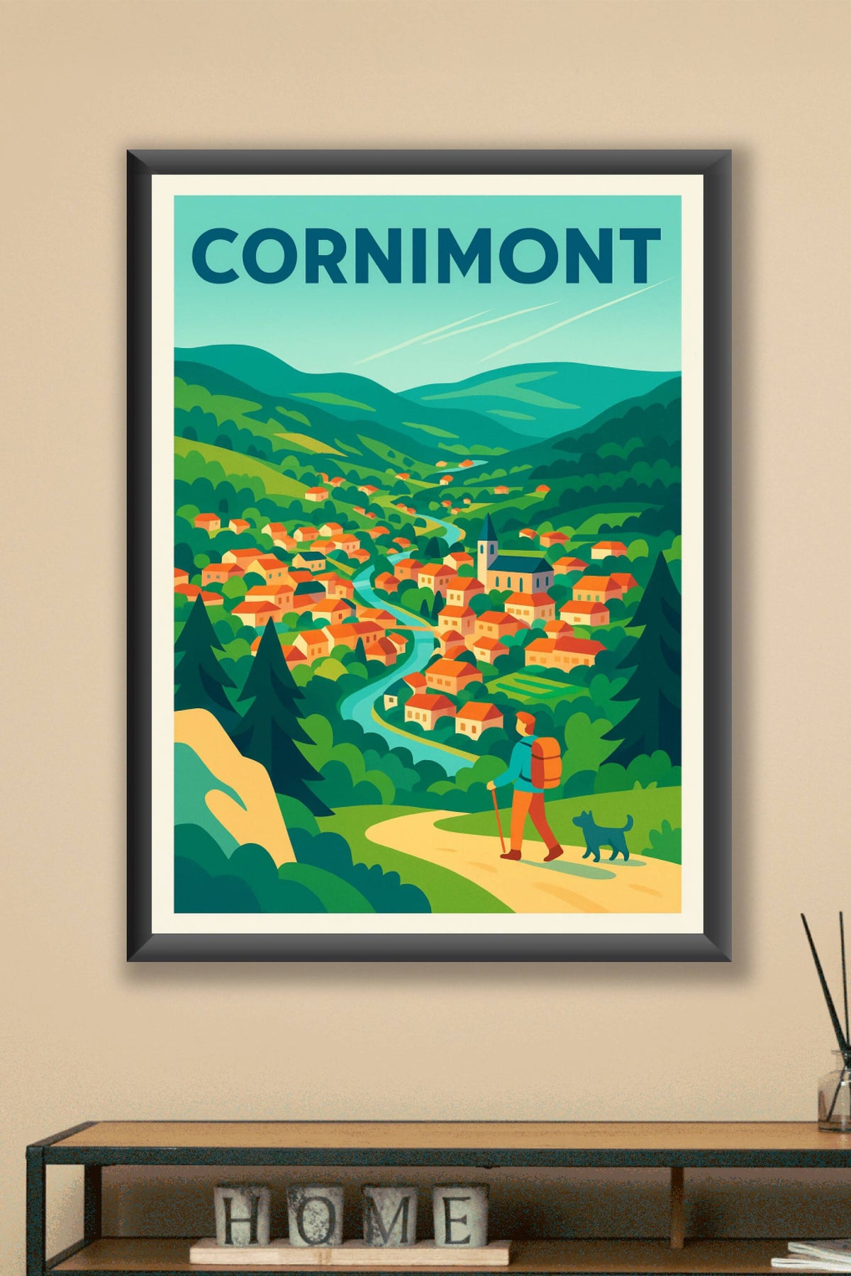 Affiche de Cornimont - Escapade au cœur des Vosges
