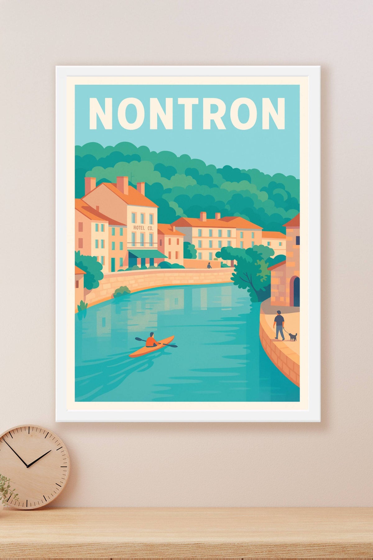 Affiche de Nontron - Charme et sérénité au fil de l'eau