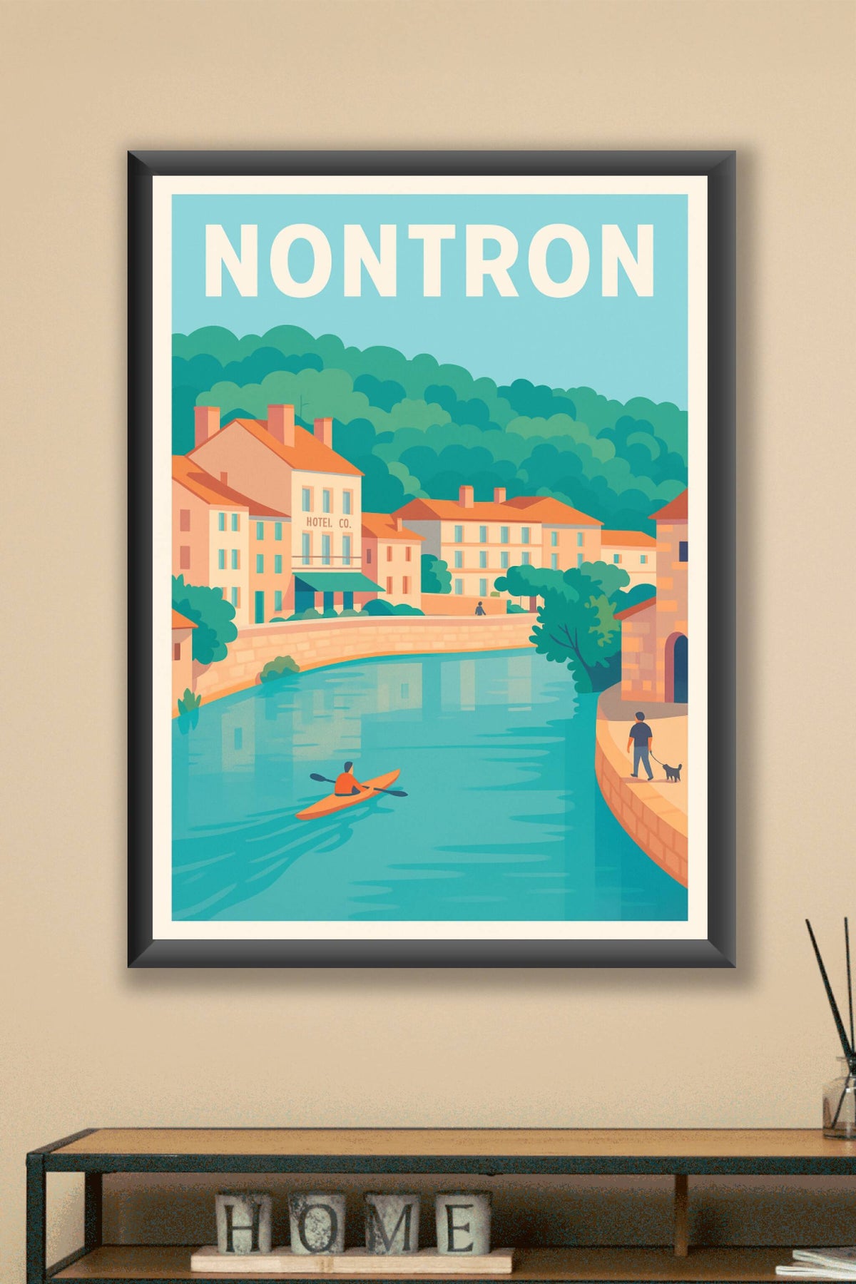 Affiche de Nontron - Charme et sérénité au fil de l'eau