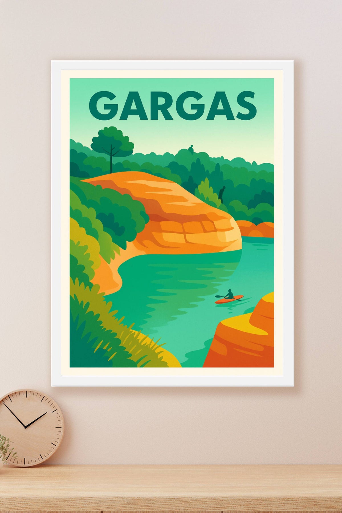 Affiche de Gargas - Nature et sérénité en Provence