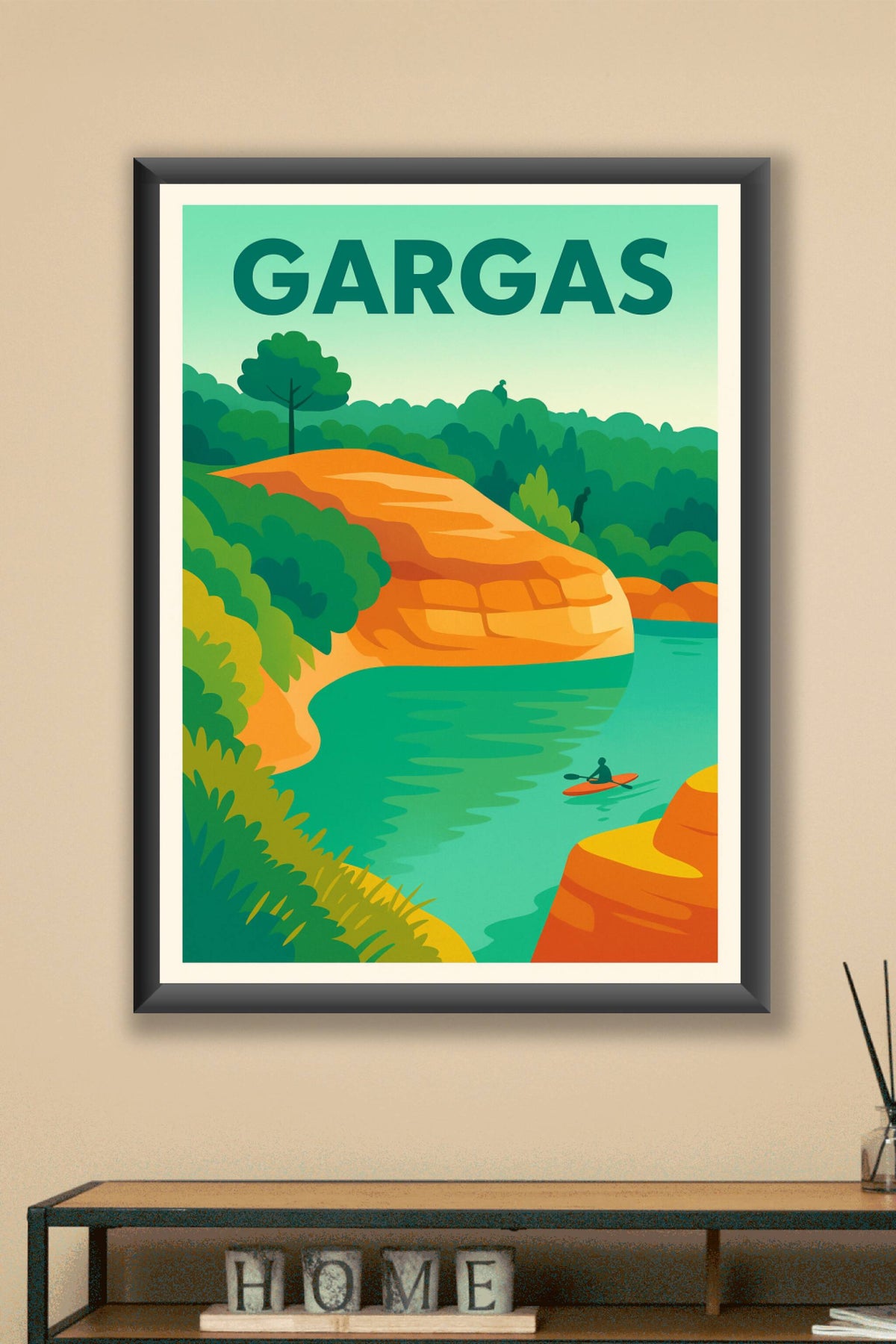 Affiche de Gargas - Nature et sérénité en Provence