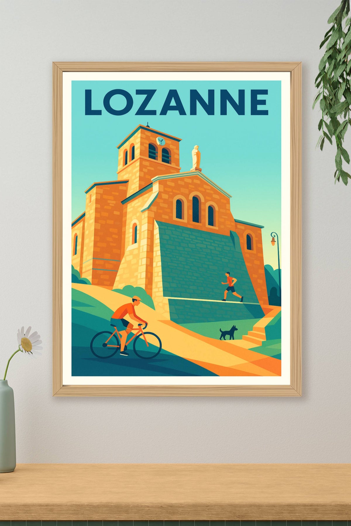 Affiche de Lozanne - Charme et activité au cœur de la ville