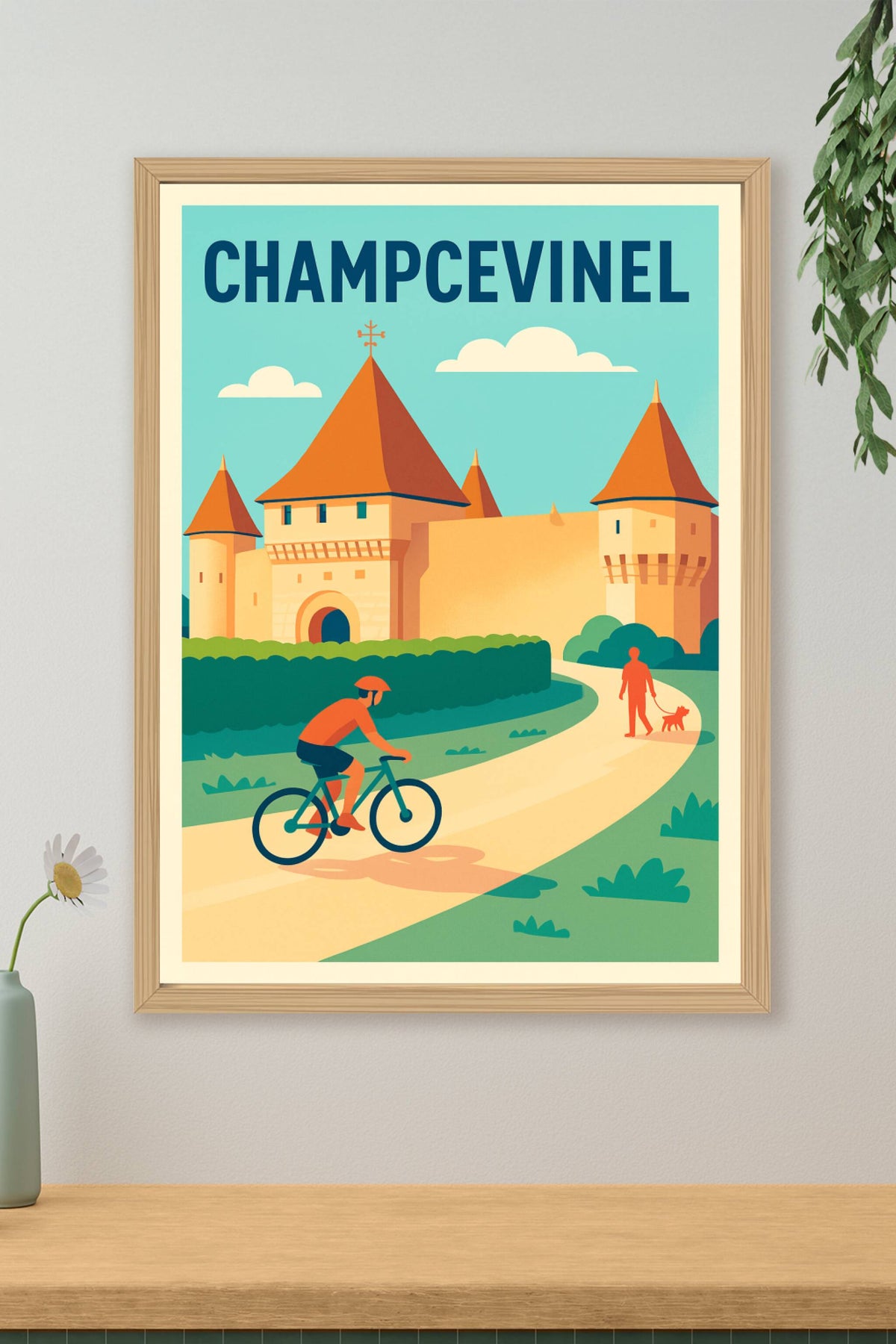 Affiche de Champcevinel - Entre nature et patrimoine