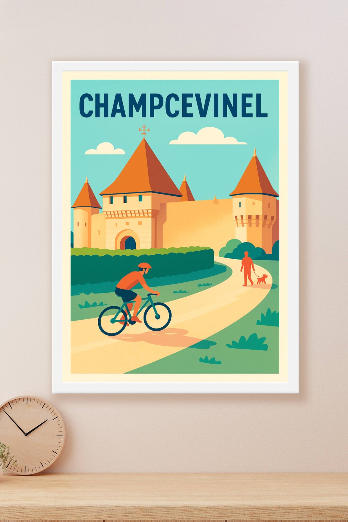 Affiche de Champcevinel - Entre nature et patrimoine
