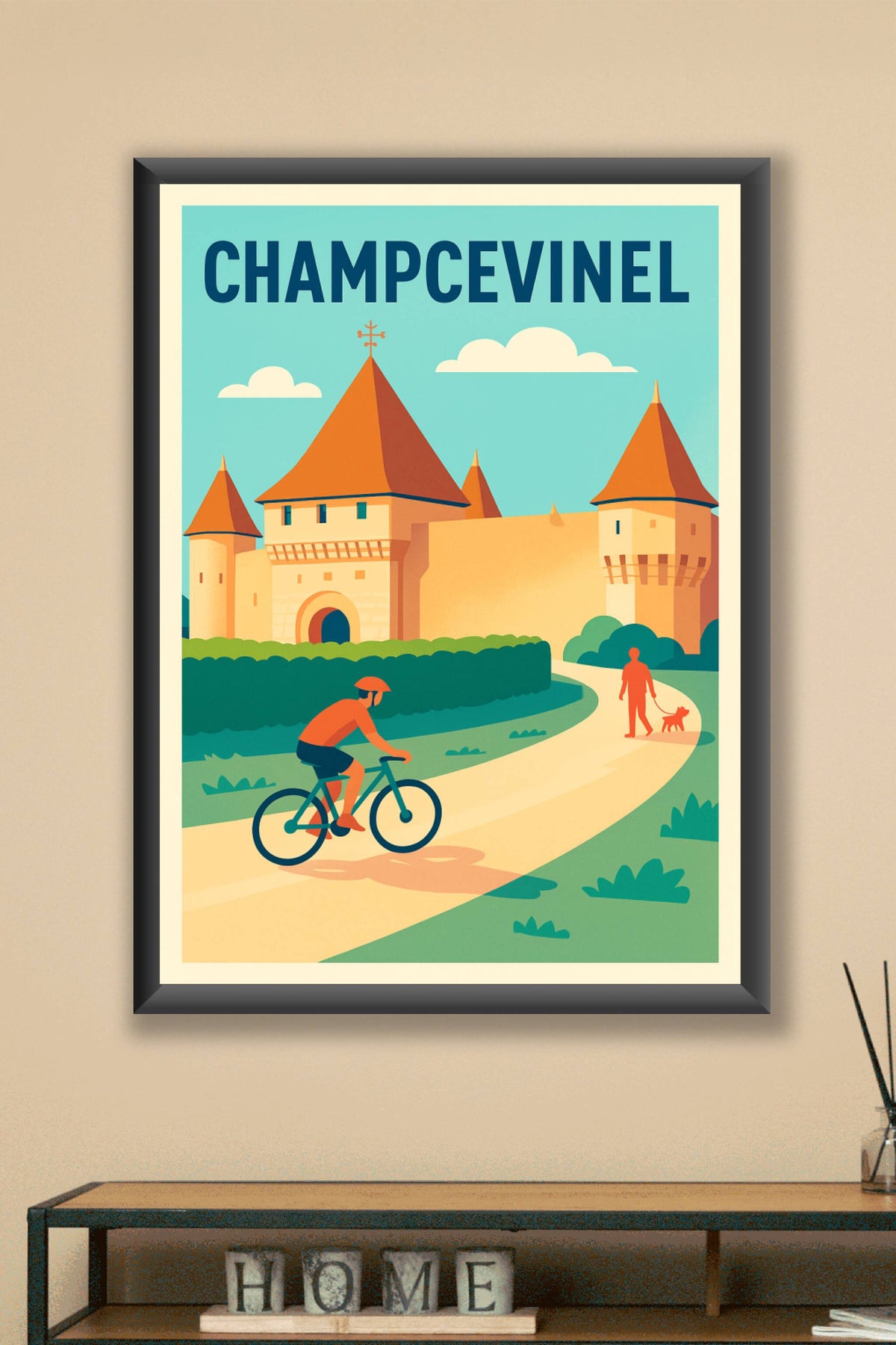 Affiche de Champcevinel - Entre nature et patrimoine