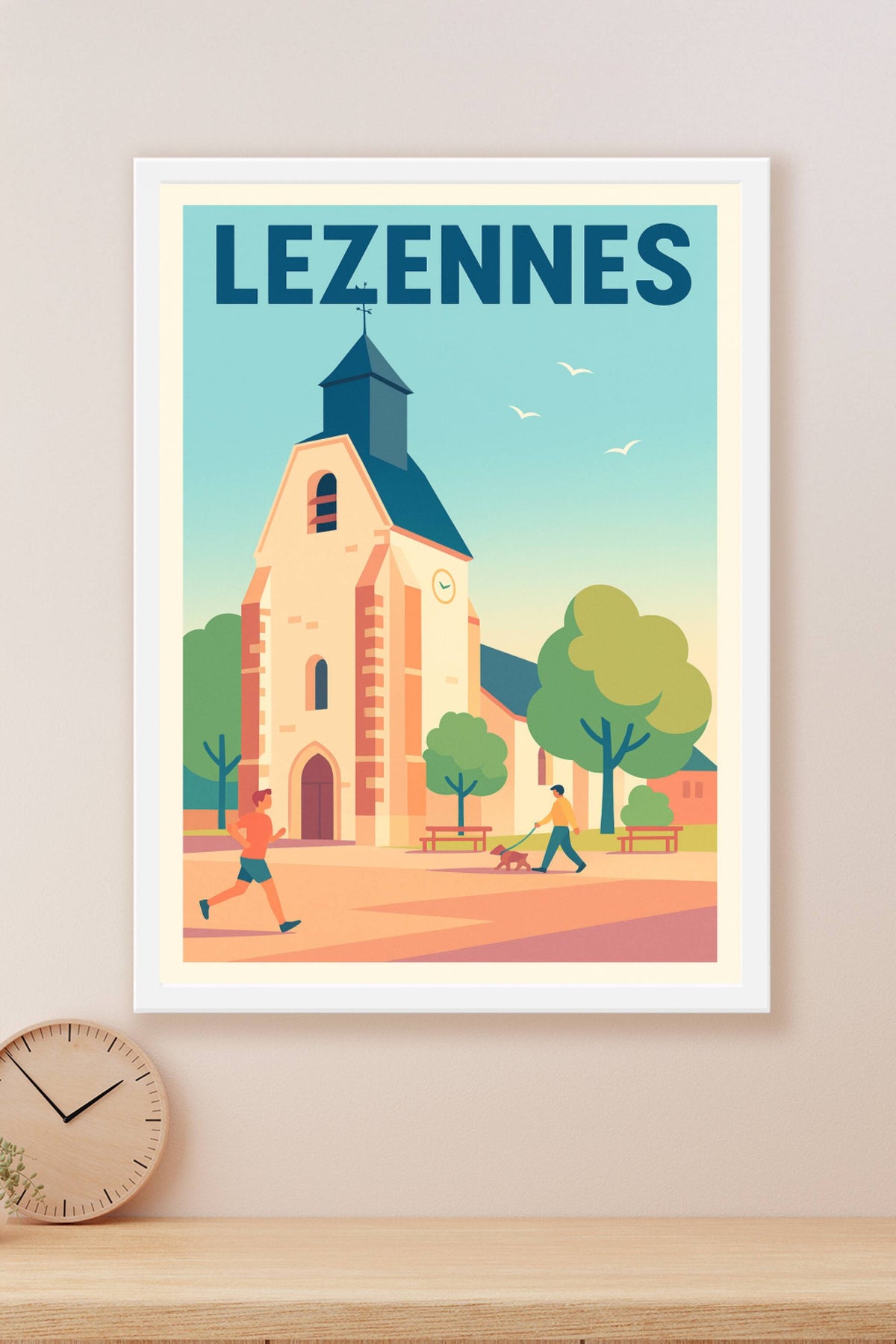 Affiche de Lezennes - Charme paisible au cœur du village