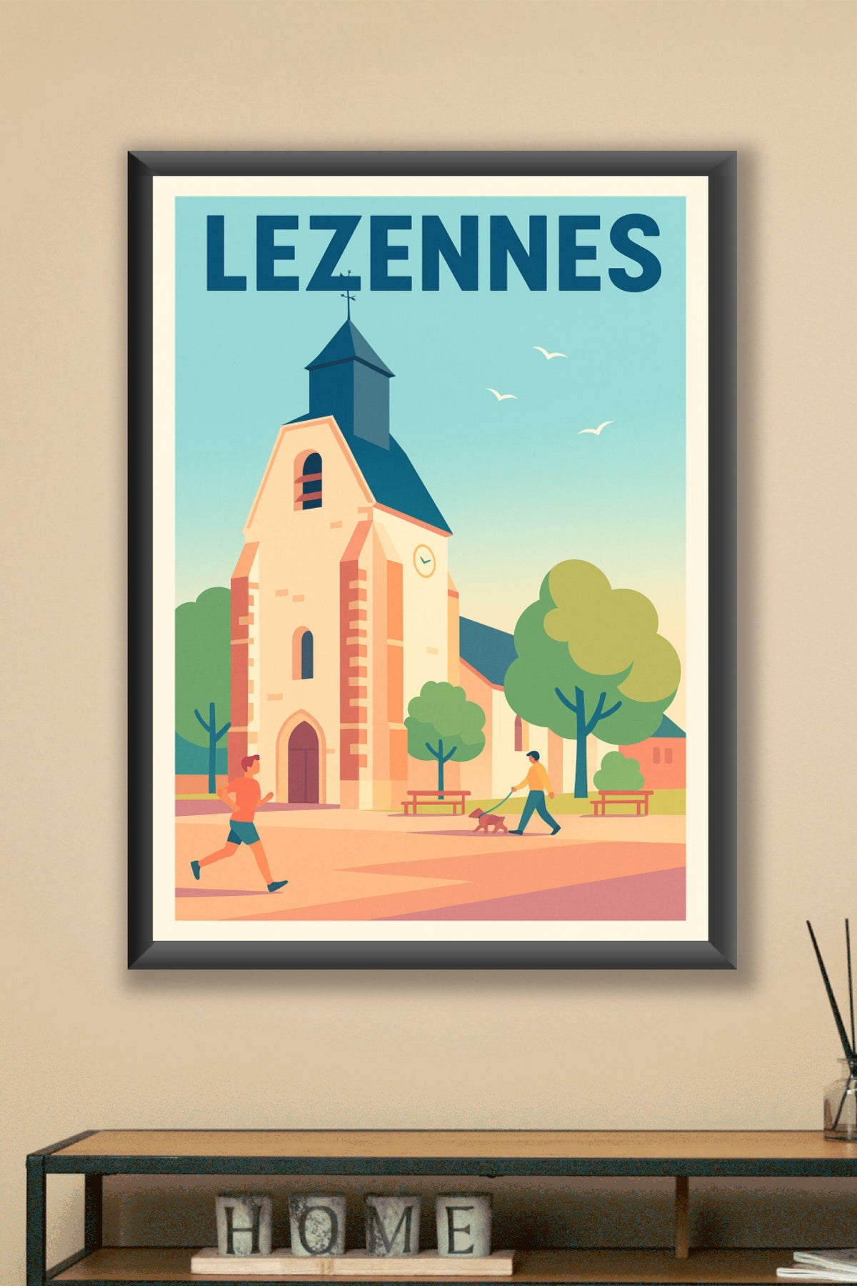 Affiche de Lezennes - Charme paisible au cœur du village