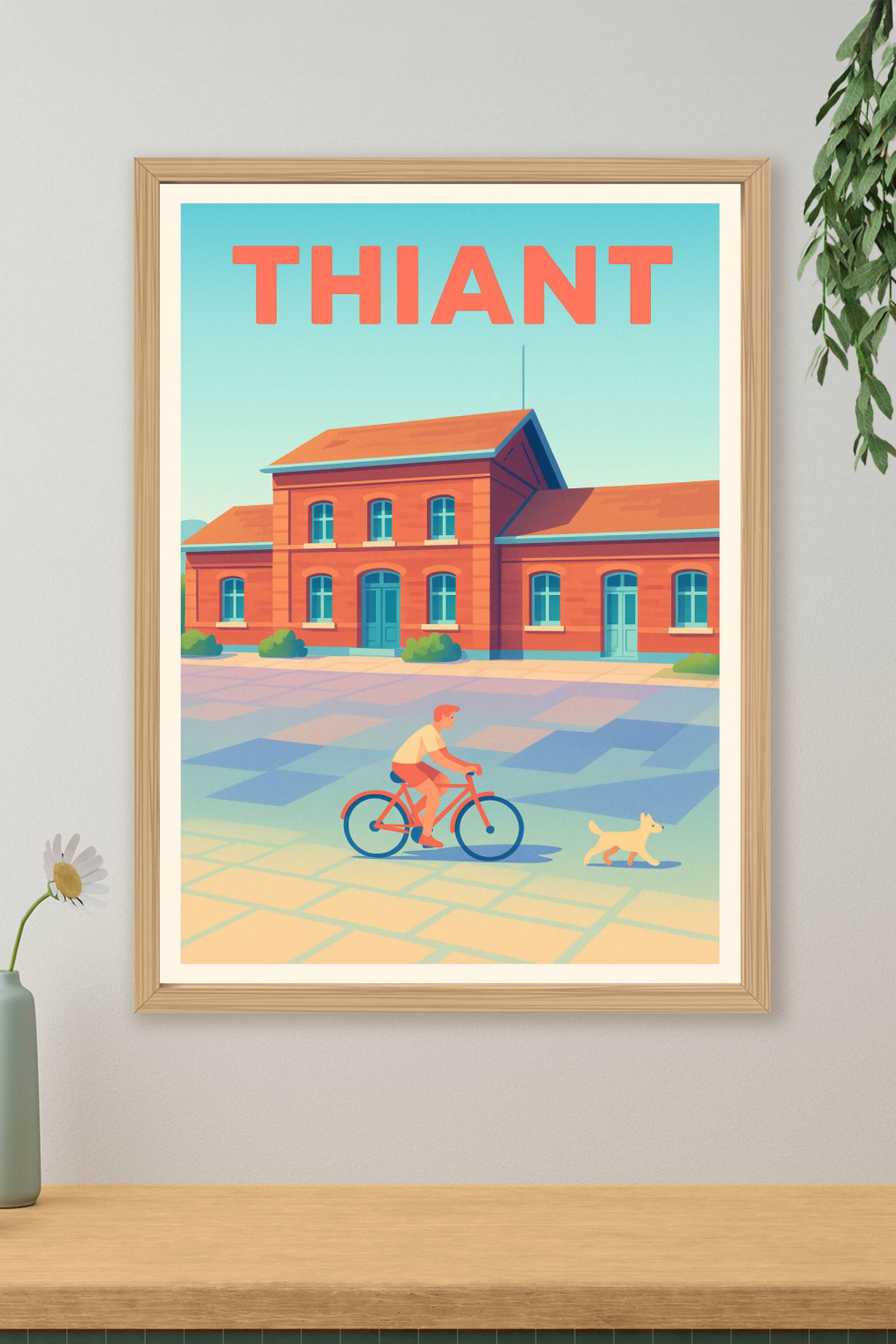 Affiche de Thiant - Balade en douceur dans une ville pleine de charme